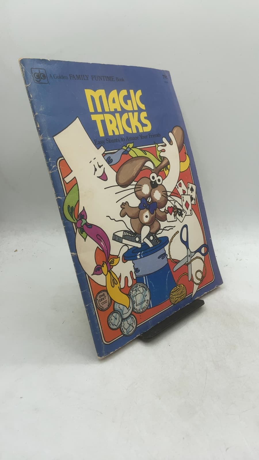 Magic Tricks: Easy Stunts to Amaze Your Friends by Ross and Pat Olney - front cover