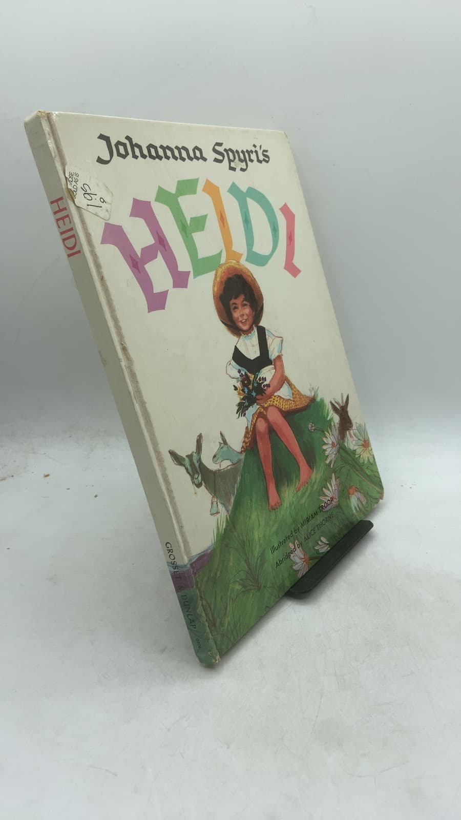 Heidi by Johanna Spyri (adapted and abridged by Alice Thorne) - front cover