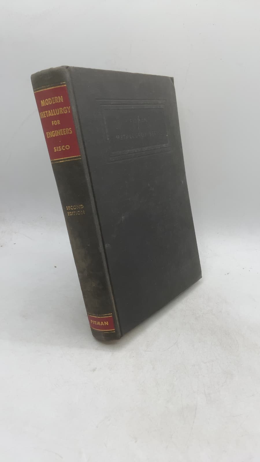 Modern Metallurgy for Engineers by Frank T. Sisco - front cover