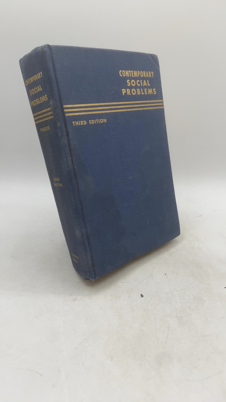 Contemporary Social Problems by Harold A. Phelps, Ph.d. - front cover