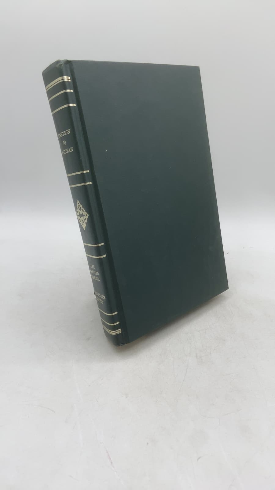 English Poetry in Three Volumes Volume III From Tennyson to Whitman by Edited by Charles W. Eliot, LL.D. - front cover