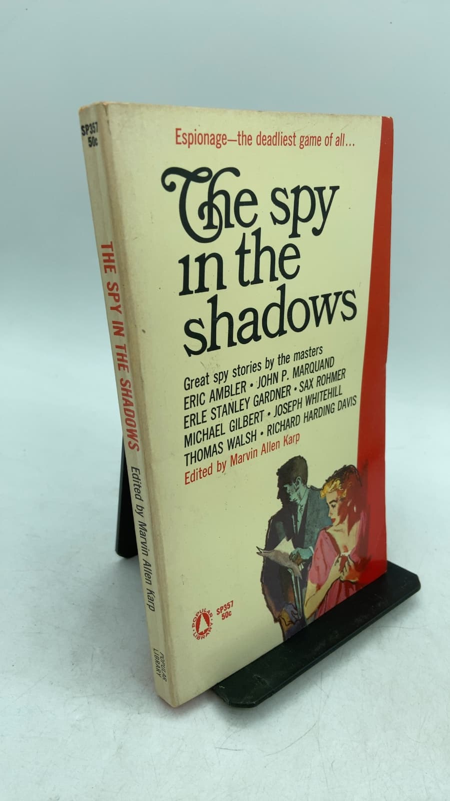 The Spy in the Shadows by Edited by Marvin Allen Karp - front cover