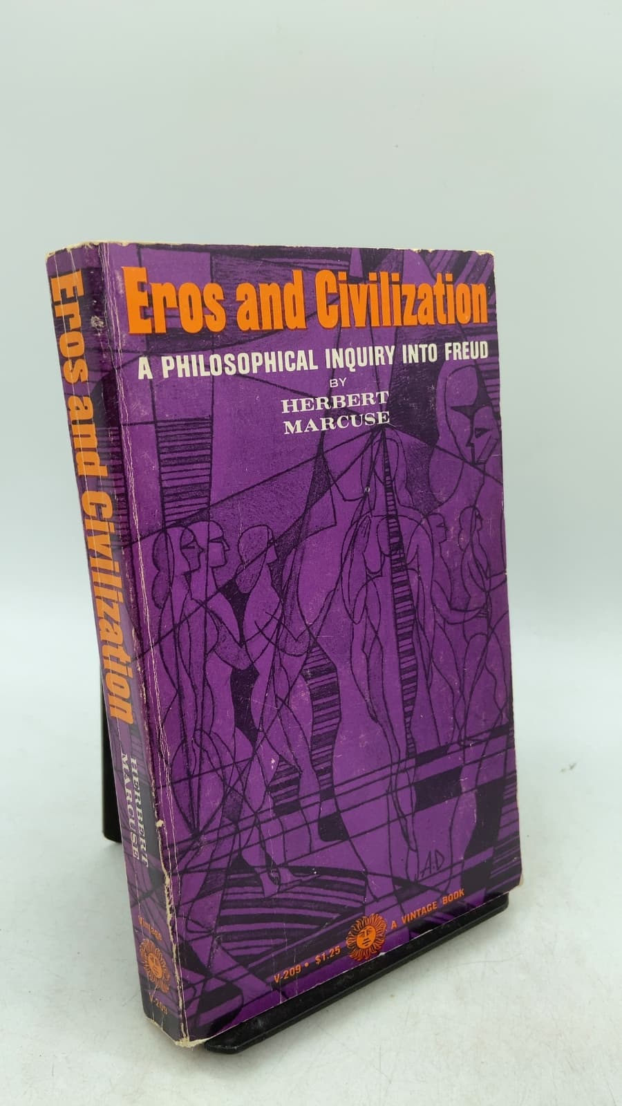 Eros and Civilization: A Philosophical Inquiry into Freud by Herbert Marcuse - front cover