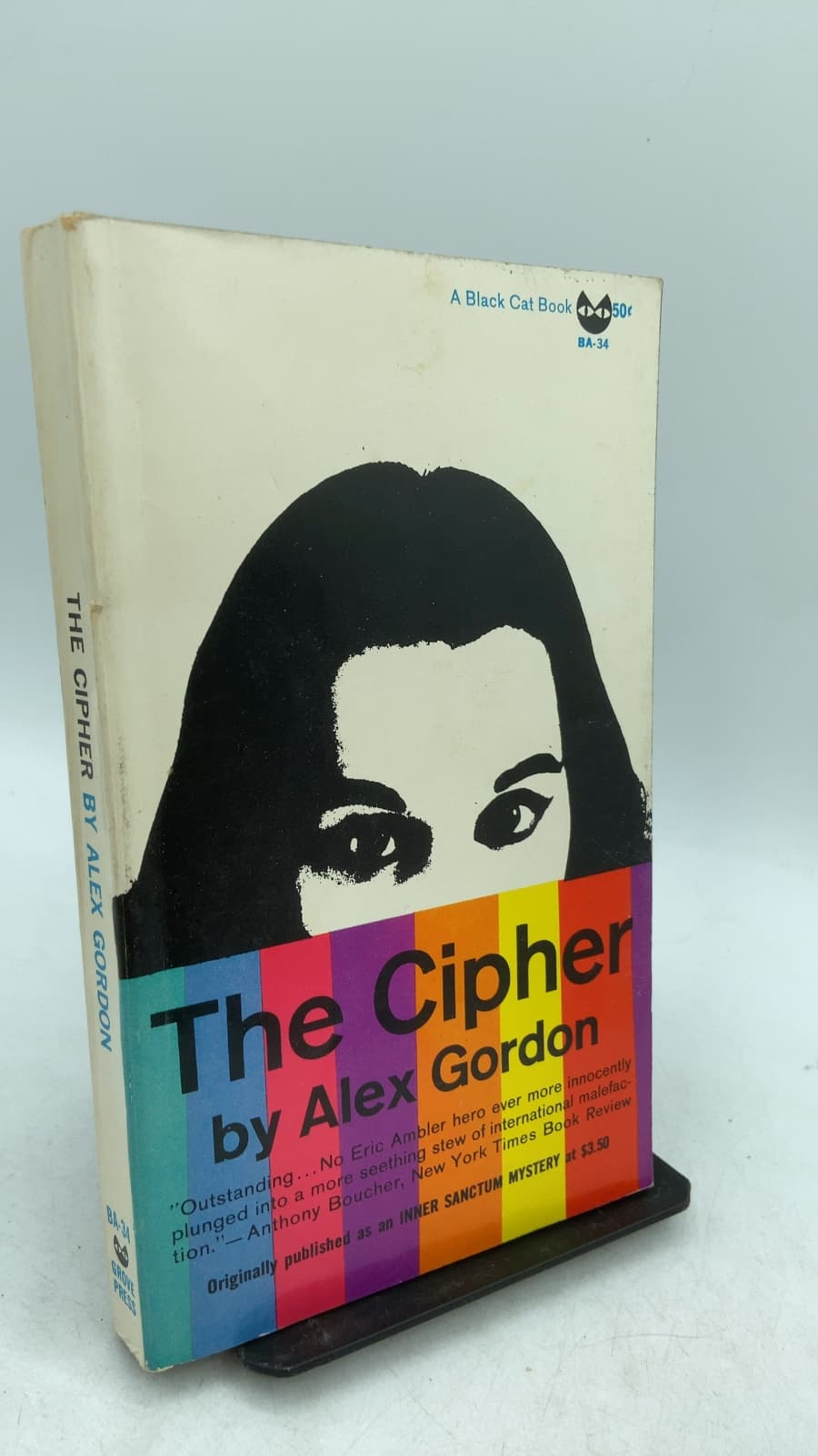 The Cipher by Alex Gordon - front cover