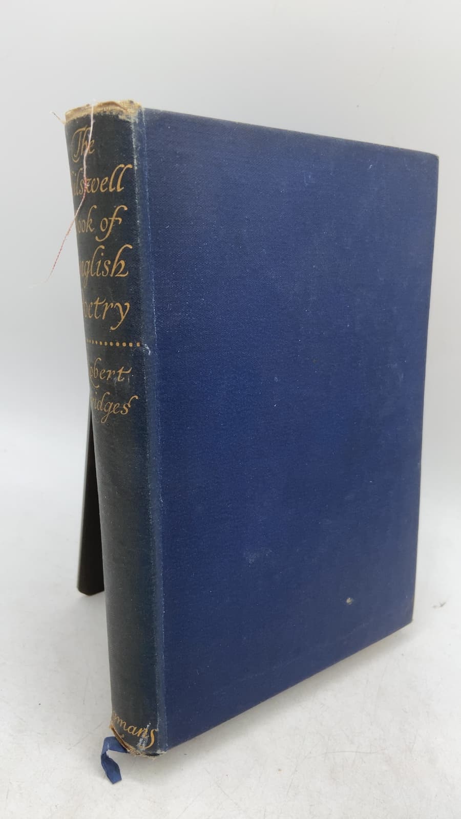The Chilswell Book of English Poetry by Robert Bridges - front cover