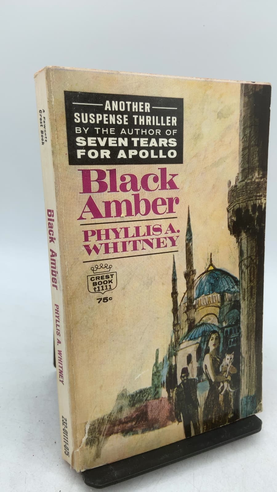 Black Amber by Phyllis A. Whitney - front cover