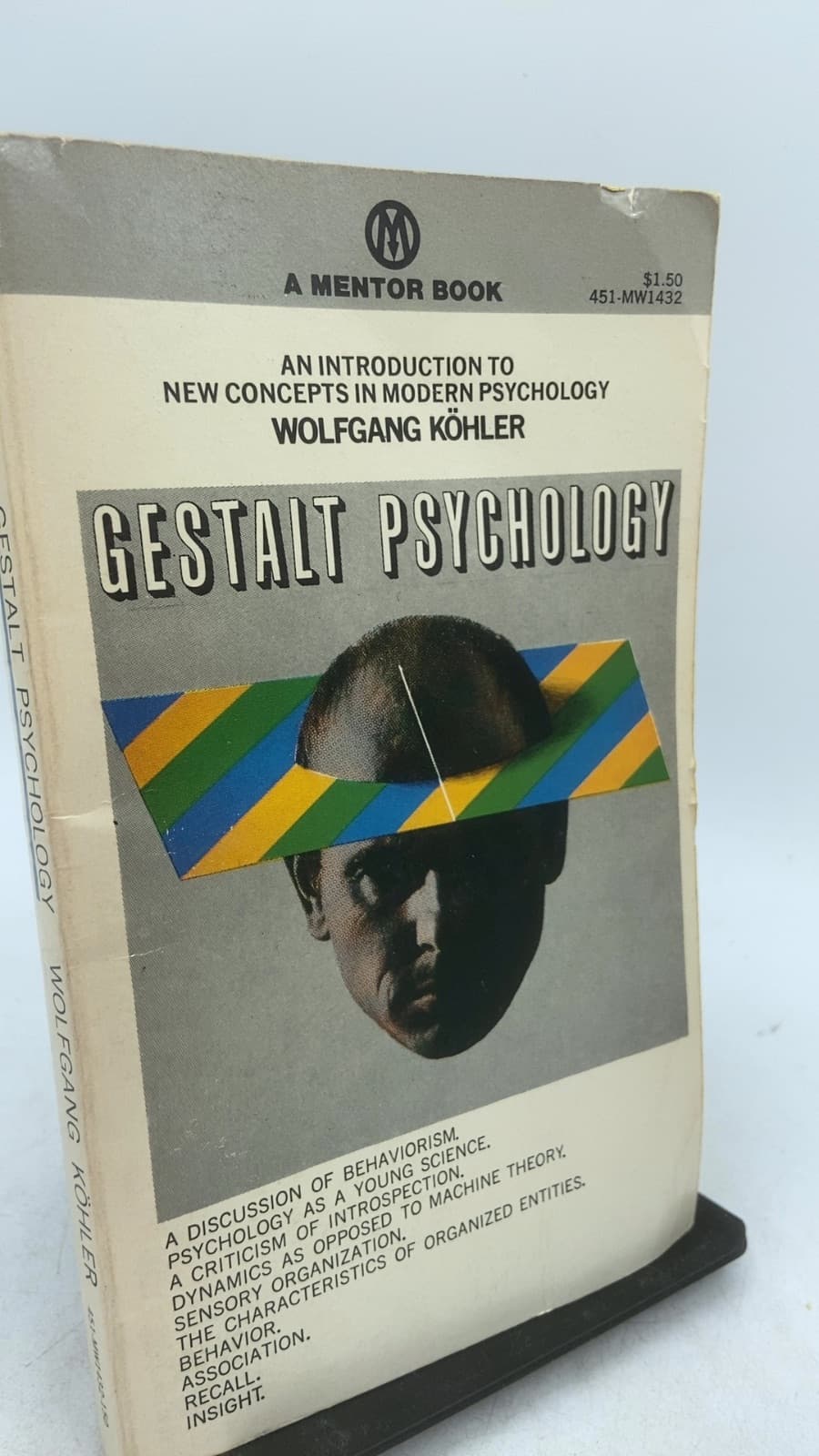 Gestalt Psychology by Wolfgang Köhler - front cover