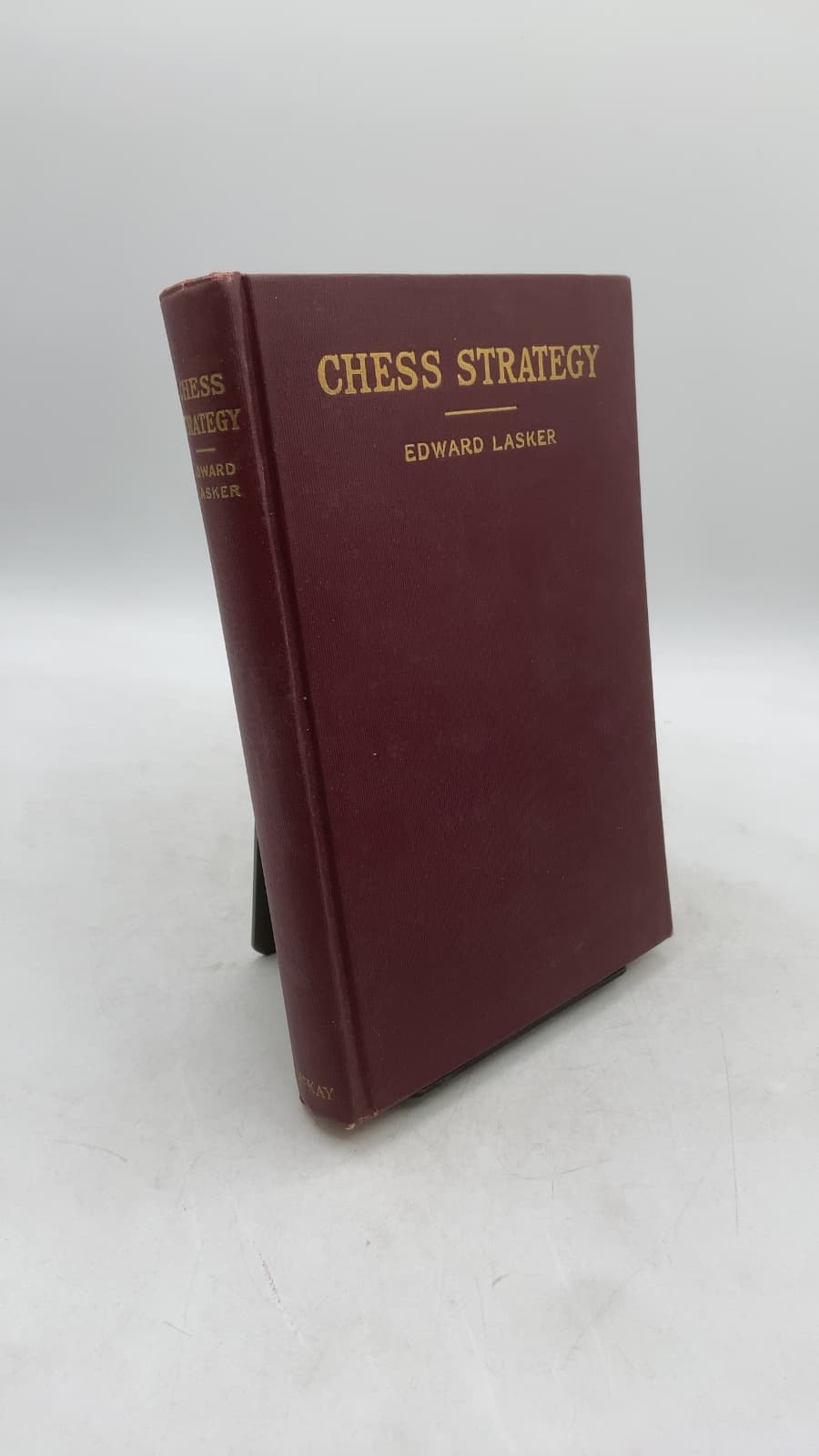 Chess Strategy by Edward Lasker - front cover