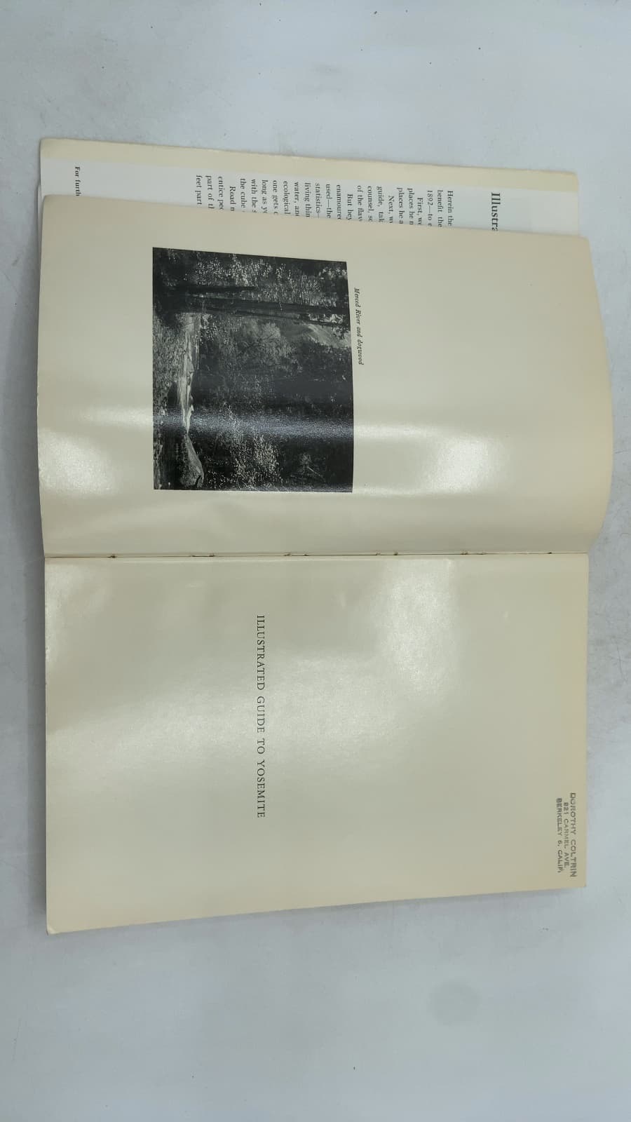 Illustrated Guide to Yosemite by Virginia and Ansel Adams - title page