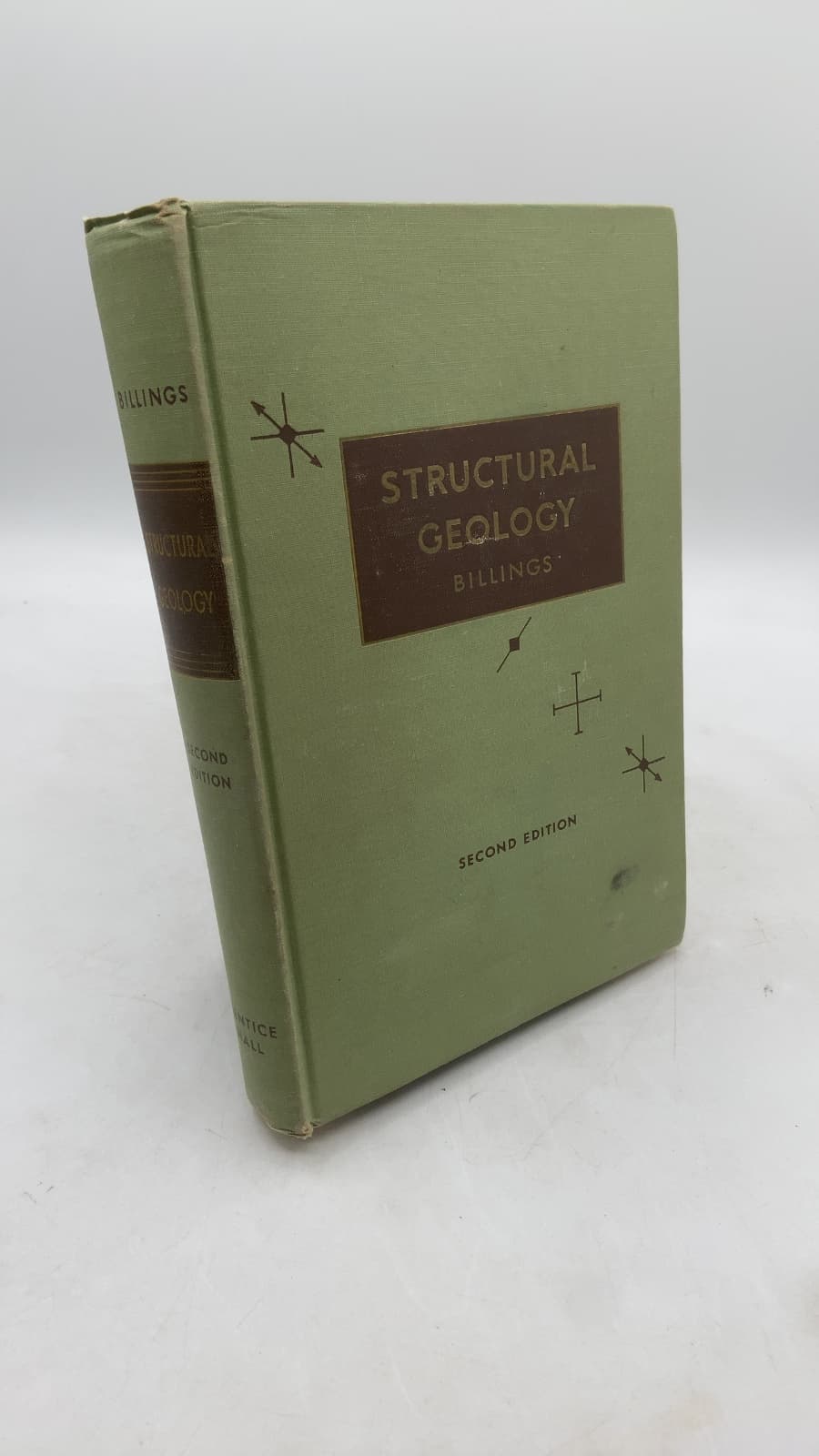 Structural Geology by Marland P. Billings - front cover