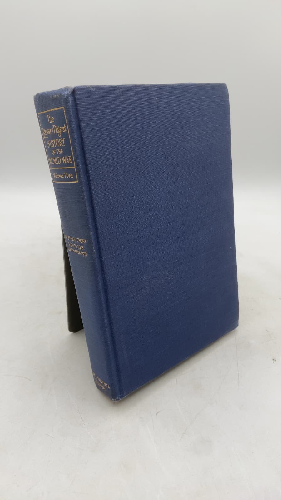 The Literary Digest History of the World War, Volume V by Francis Whiting Halsey - front cover