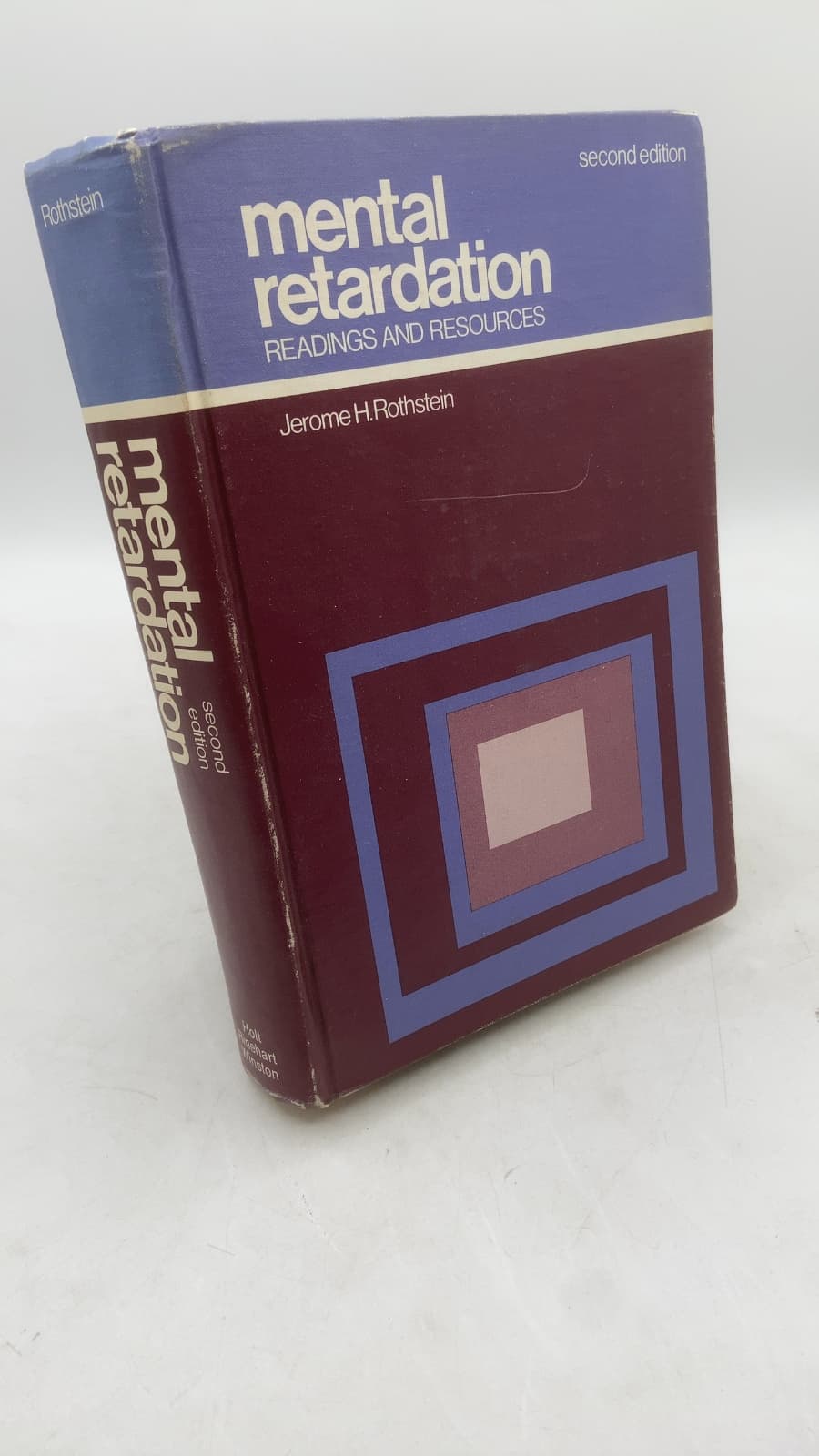 Mental Retardation: Readings and Resources by Jerome H. Rothstein - front cover
