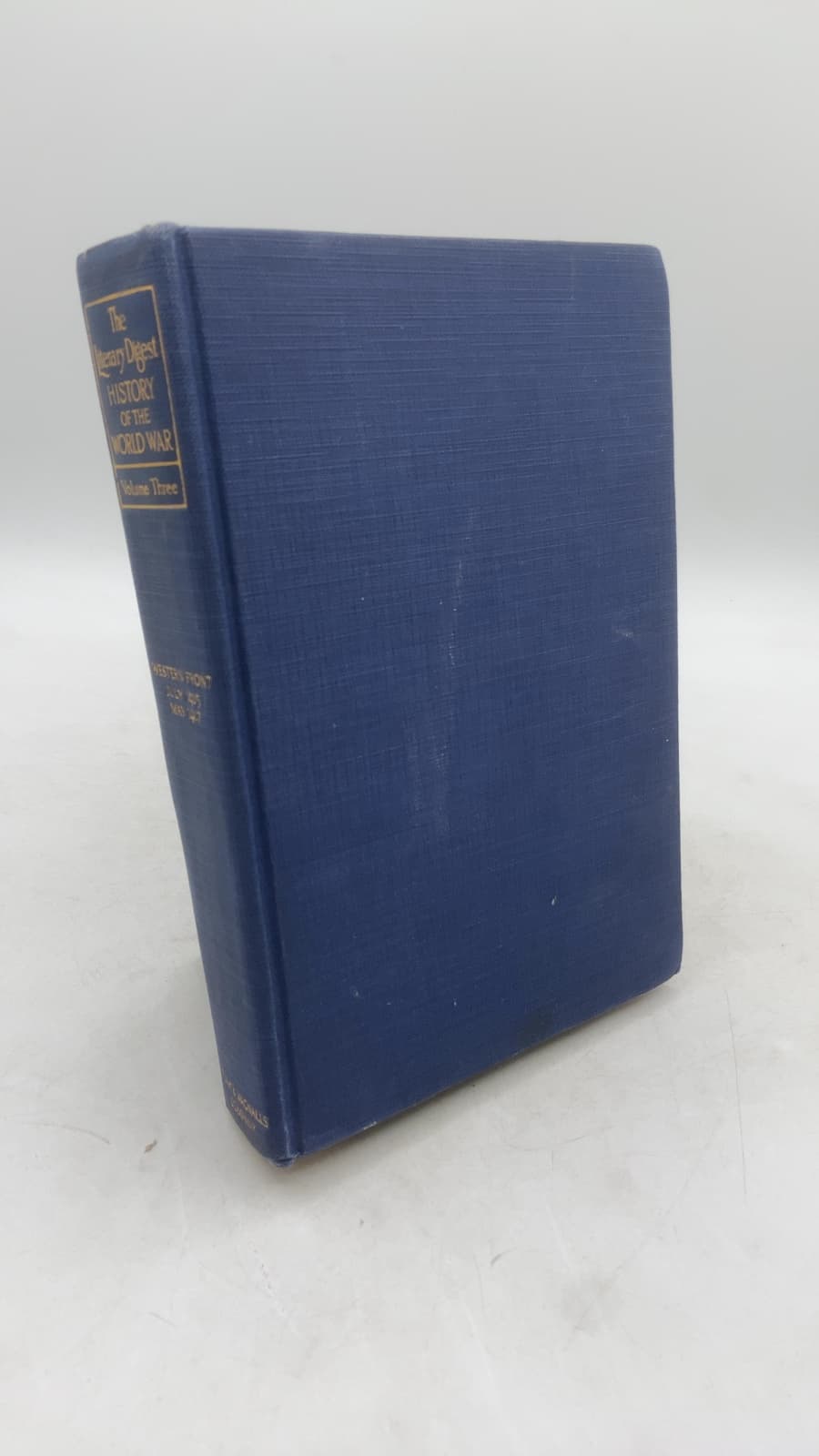 The Literary Digest History of the World War, Volume III by Francis Whiting Halsey - front cover
