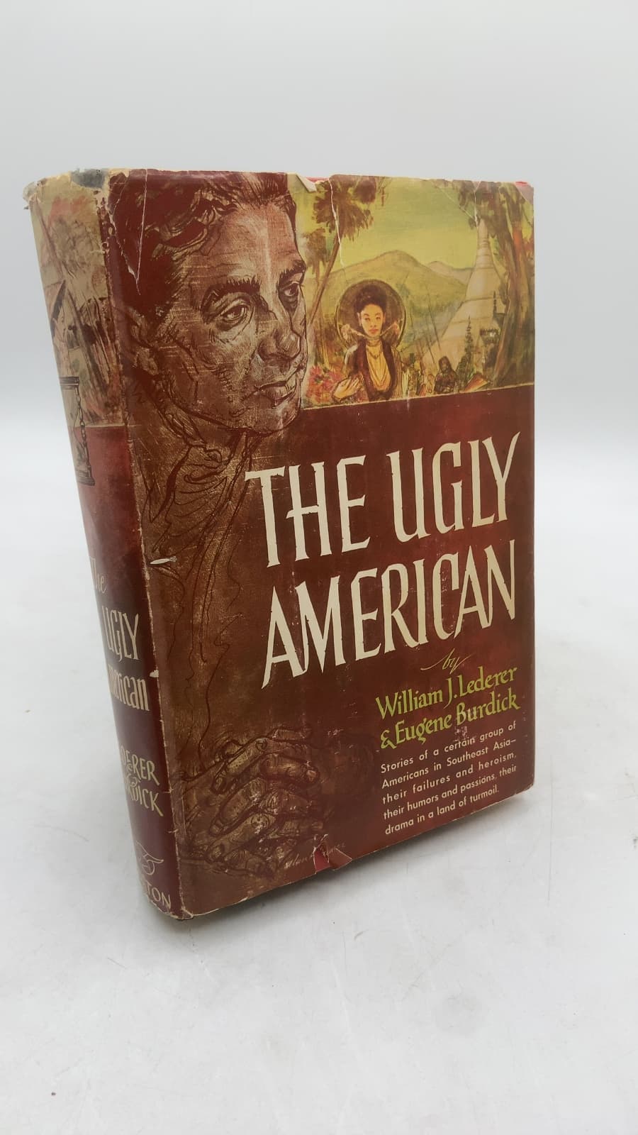 The Ugly American by William J. Lederer and Eugene Burdick - front cover
