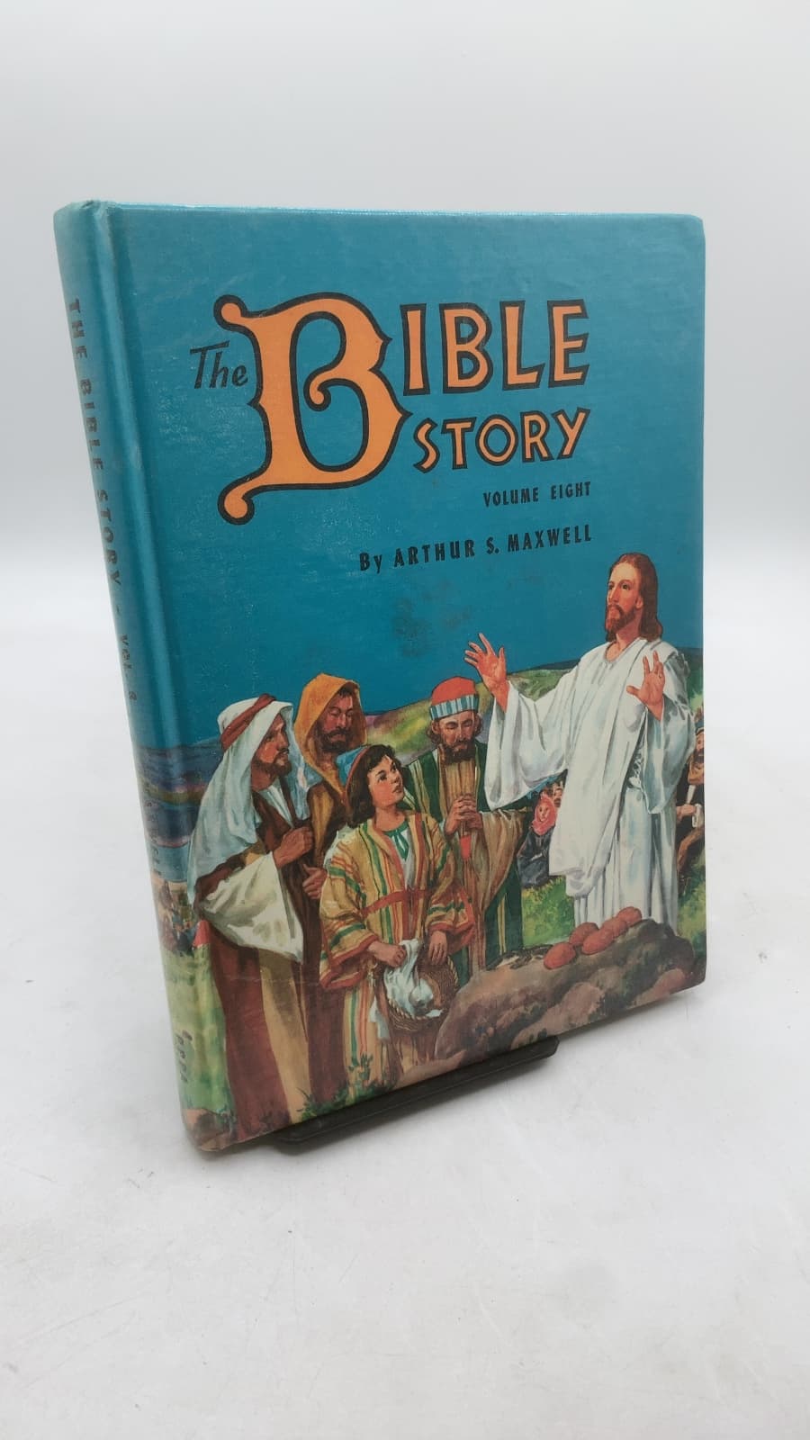 The Bible Story Volume Eight by Arthur S. Maxwell - front cover
