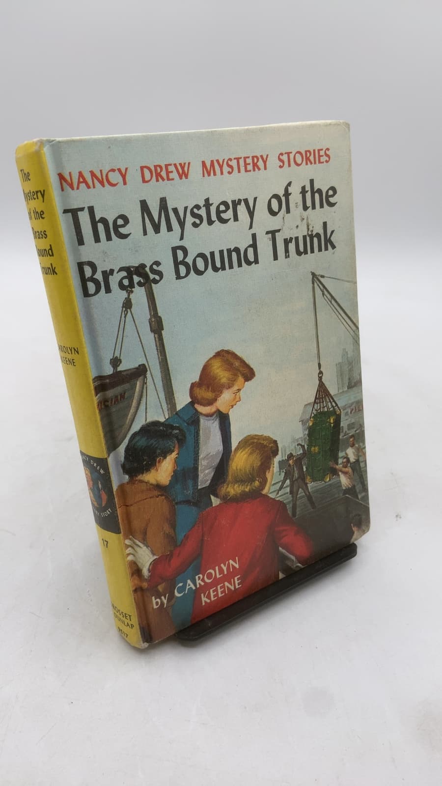 The Mystery of the Brass Bound Trunk by Carolyn Keene - front cover