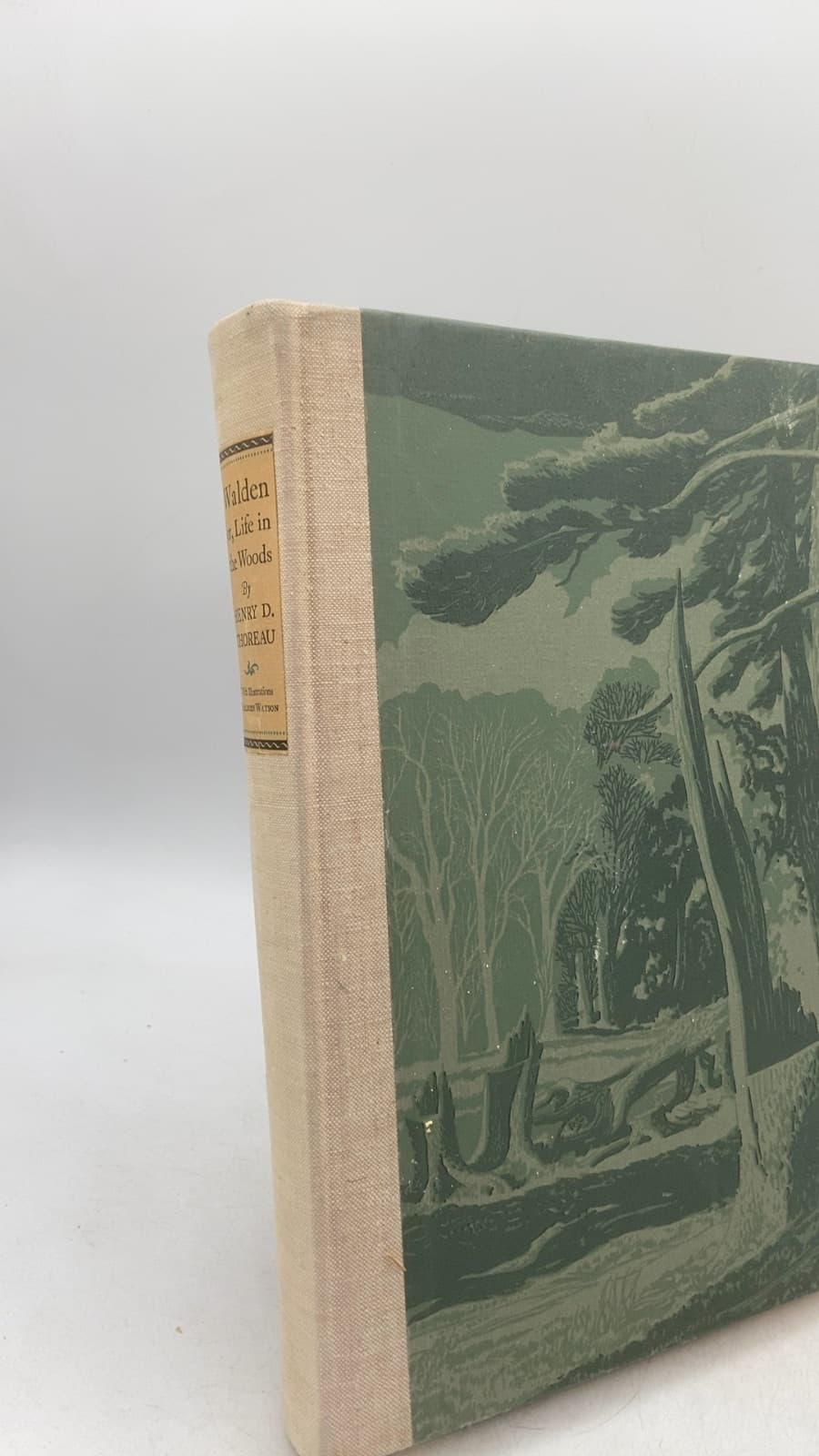 Walden or Life in the Woods by Henry David Thoreau - front cover