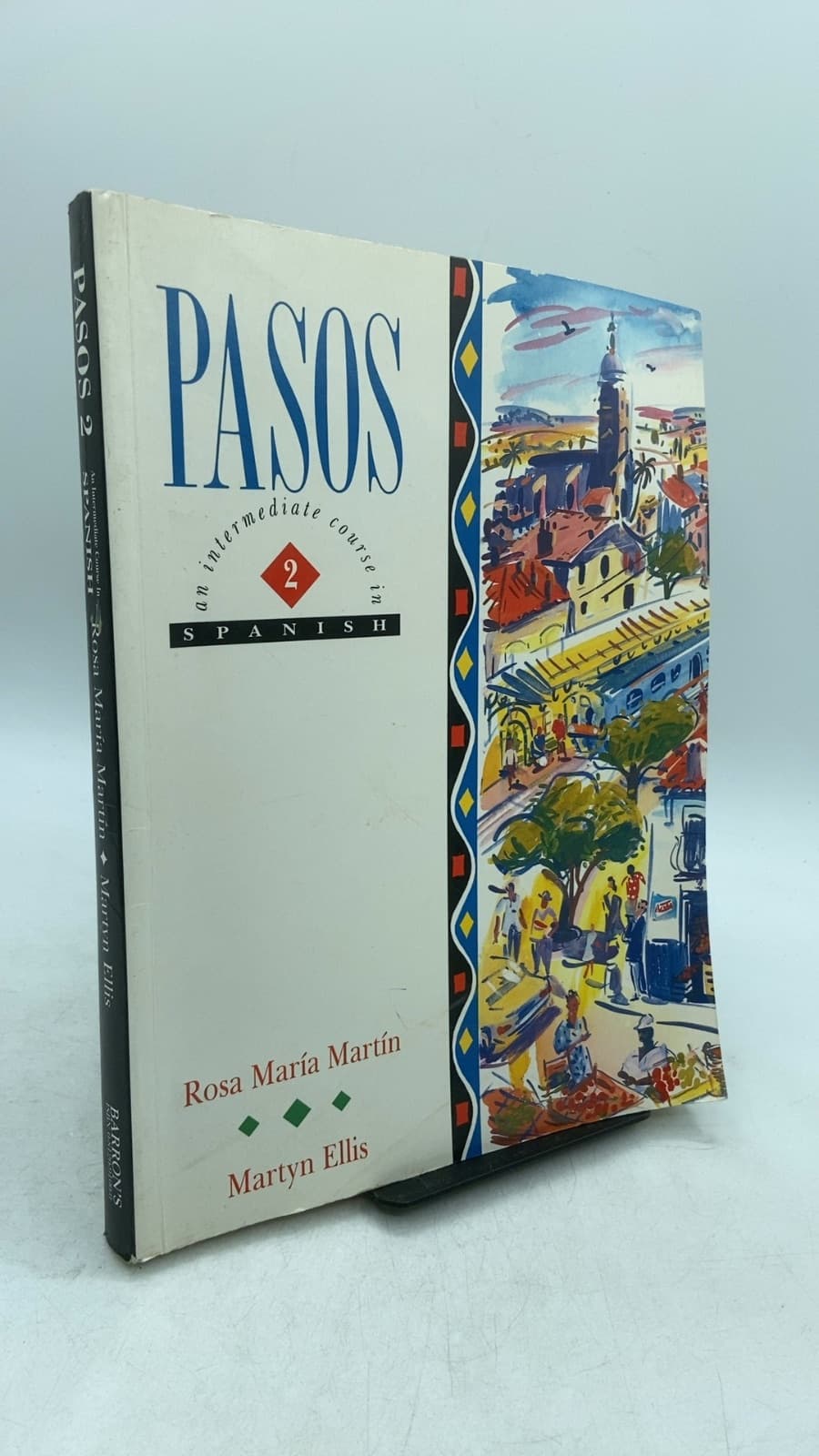 PASOS 2: an intermediate course in Spanish by Rosa María Martín and Martyn Ellis - front cover