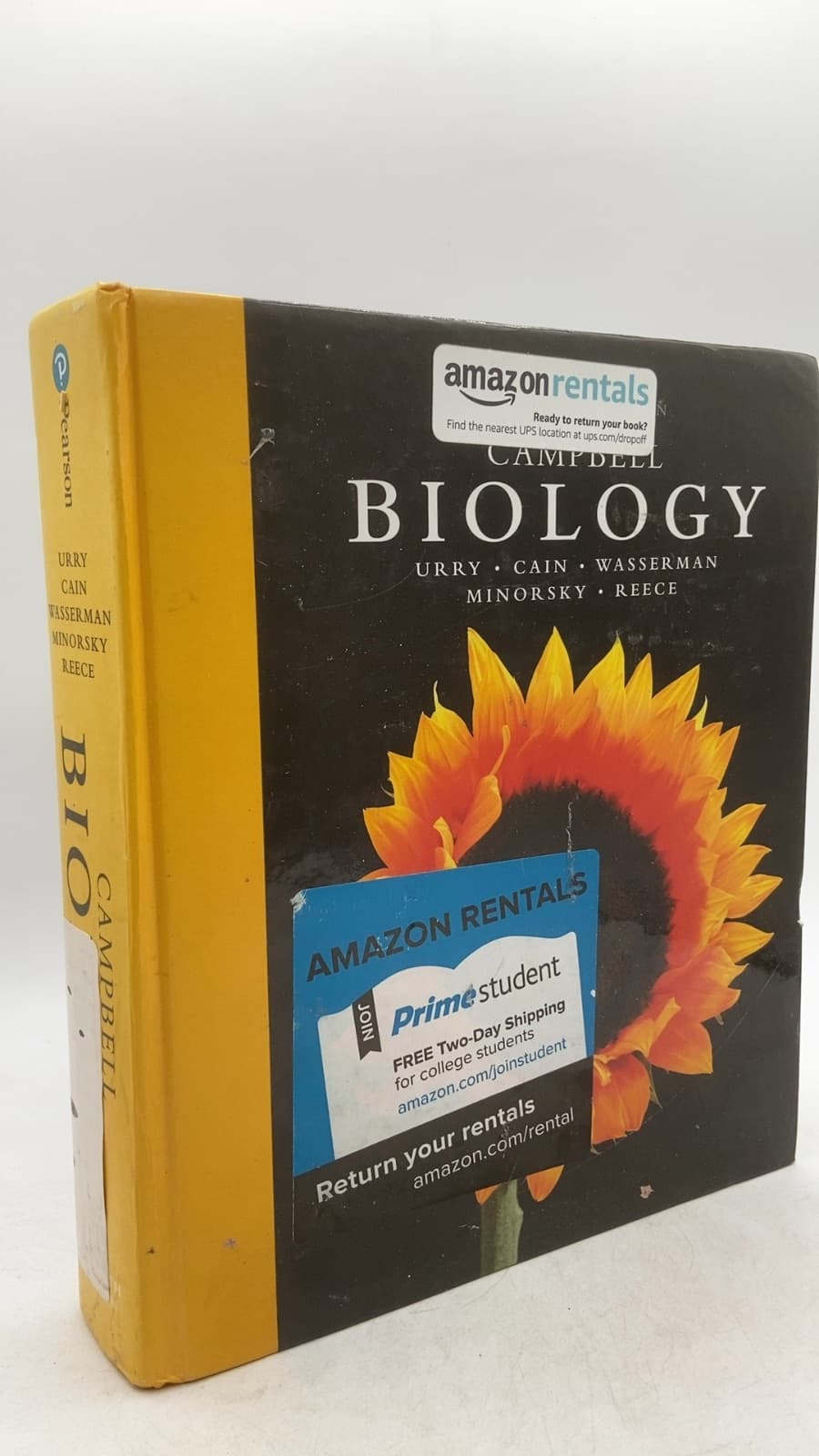 Campbell Biology by Lisa A. Urry, Michael L. Cain, Steven A. Wasserman, Peter V. Minorsky, Jane B. Reece - front cover