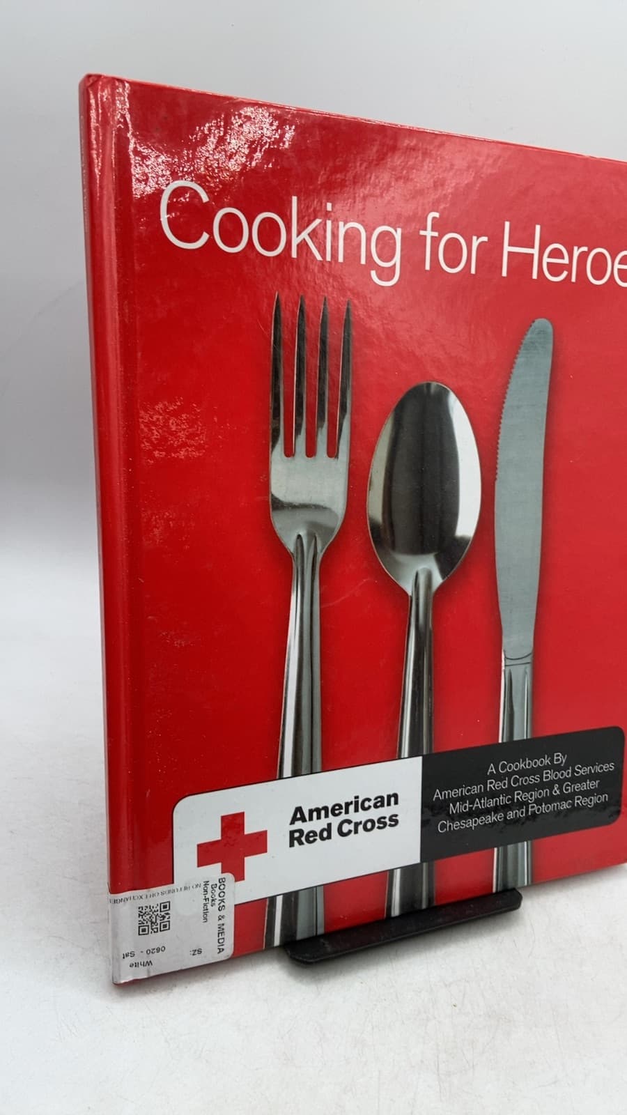Cooking for Heroes by American Red Cross Blood Services - front cover