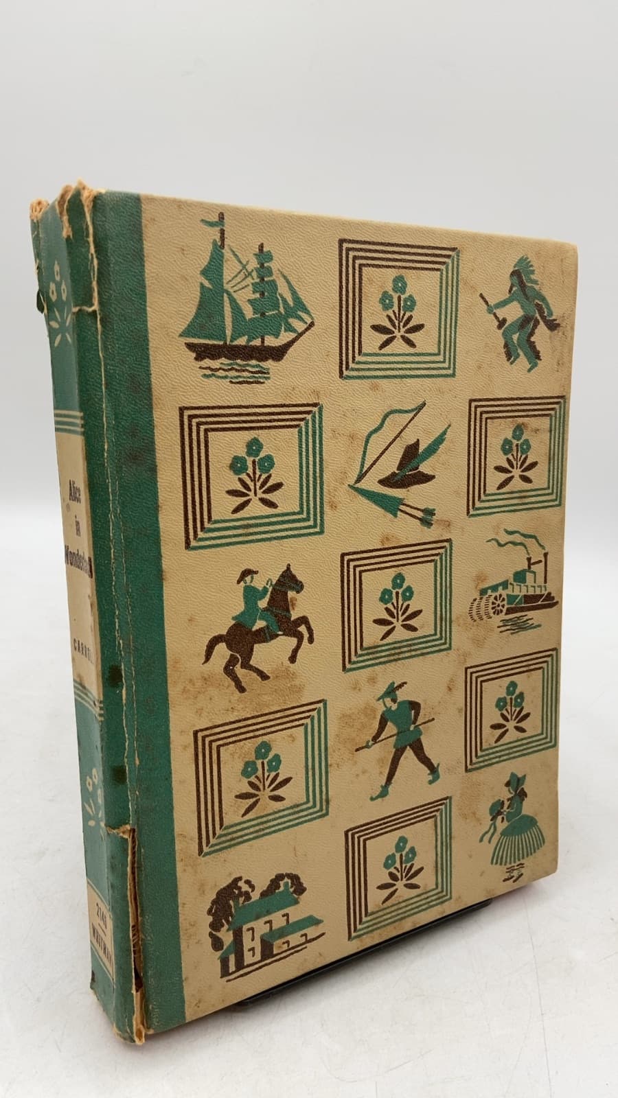 Alice's Adventures in Wonderland and Through the Looking-Glass by Lewis Carroll - front cover