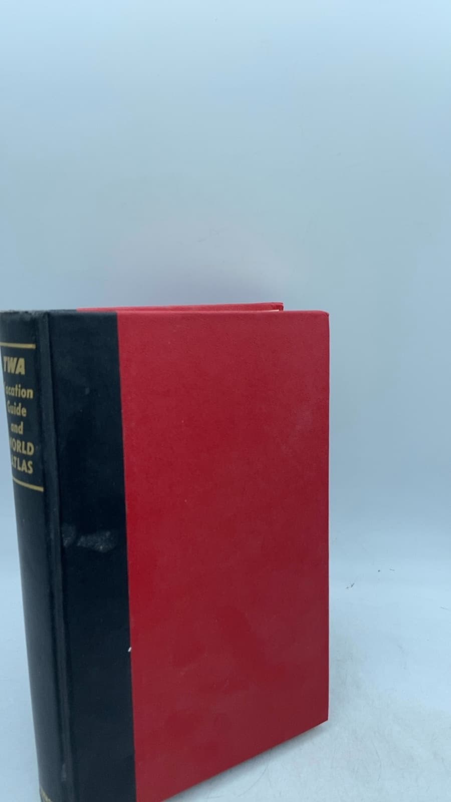 TWA Vacation Guide and World Atlas by C. S. Hammond and Company - front cover