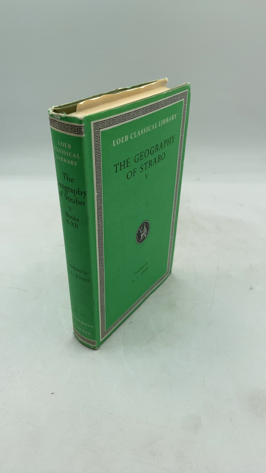The Geography of Strabo V by Strabo; Horace Leonard Jones, Ph.D., LL.D. - front cover