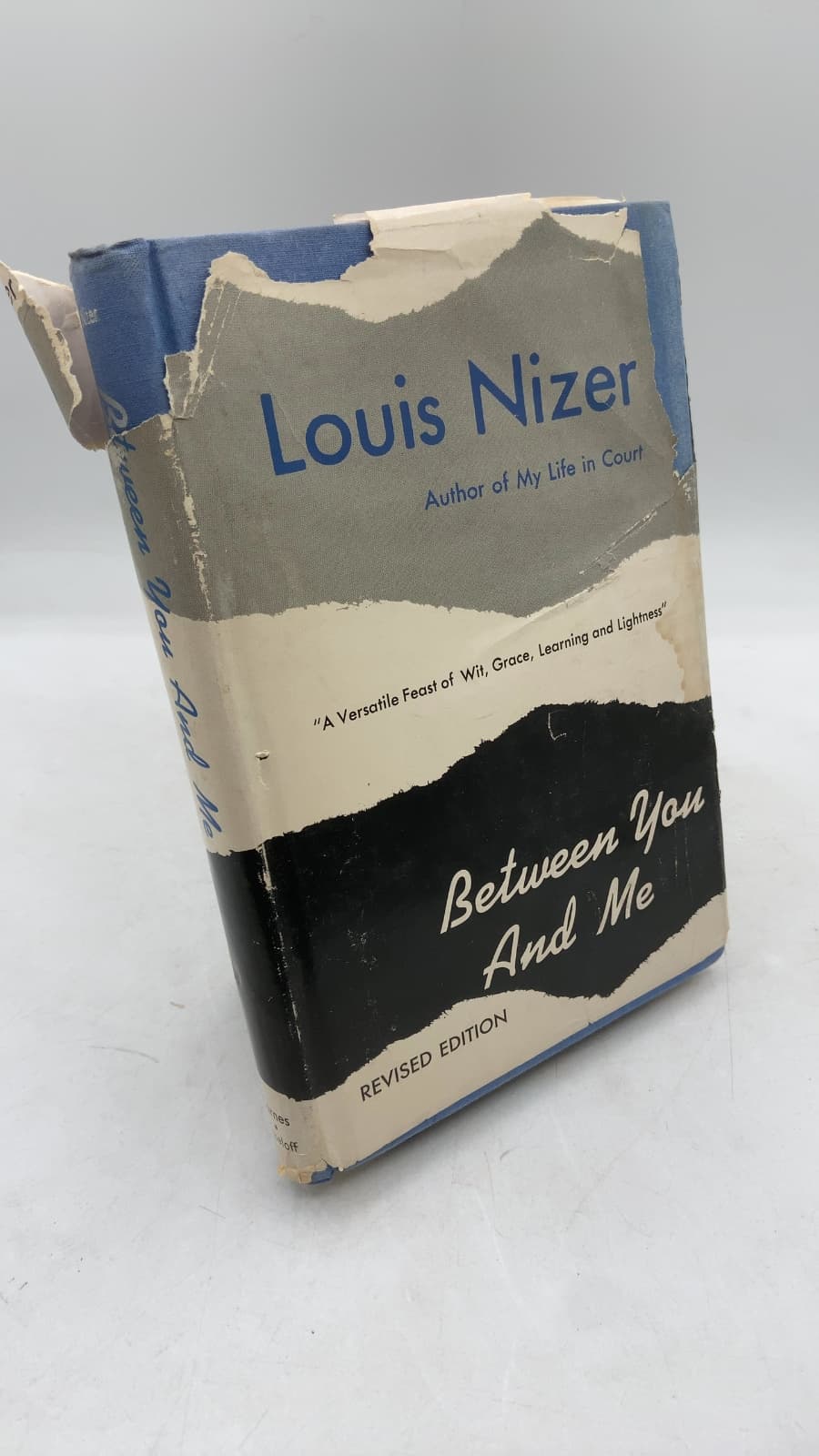 Between You And Me by Louis Nizer - front cover