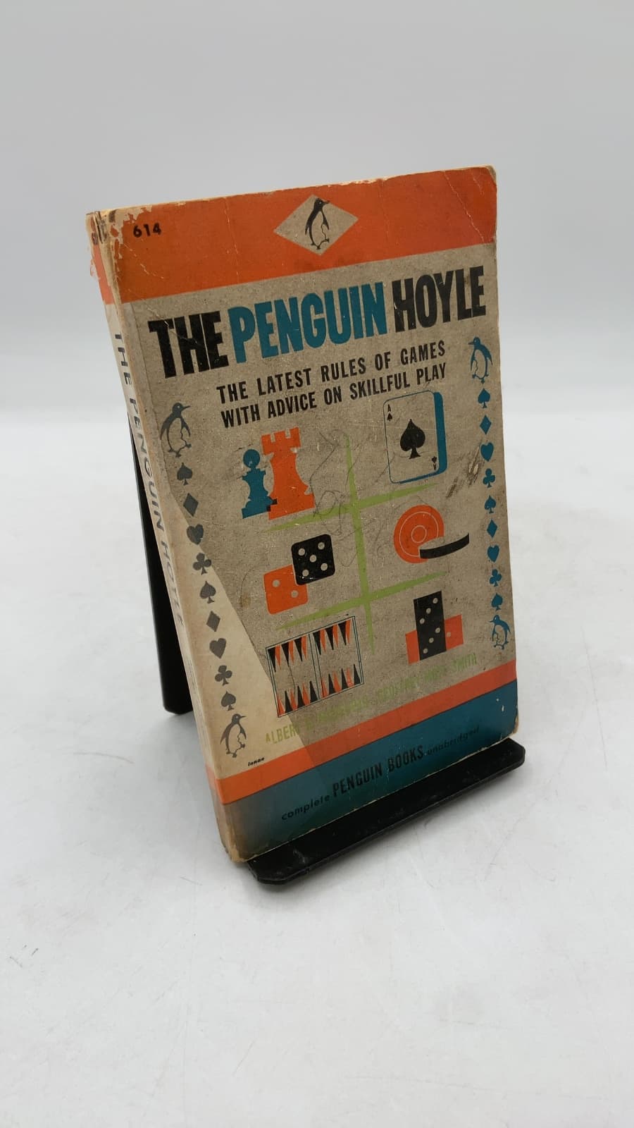 THE Penguin Hoyle by Albert H. Morehead and Geoffrey Mott-Smith - front cover