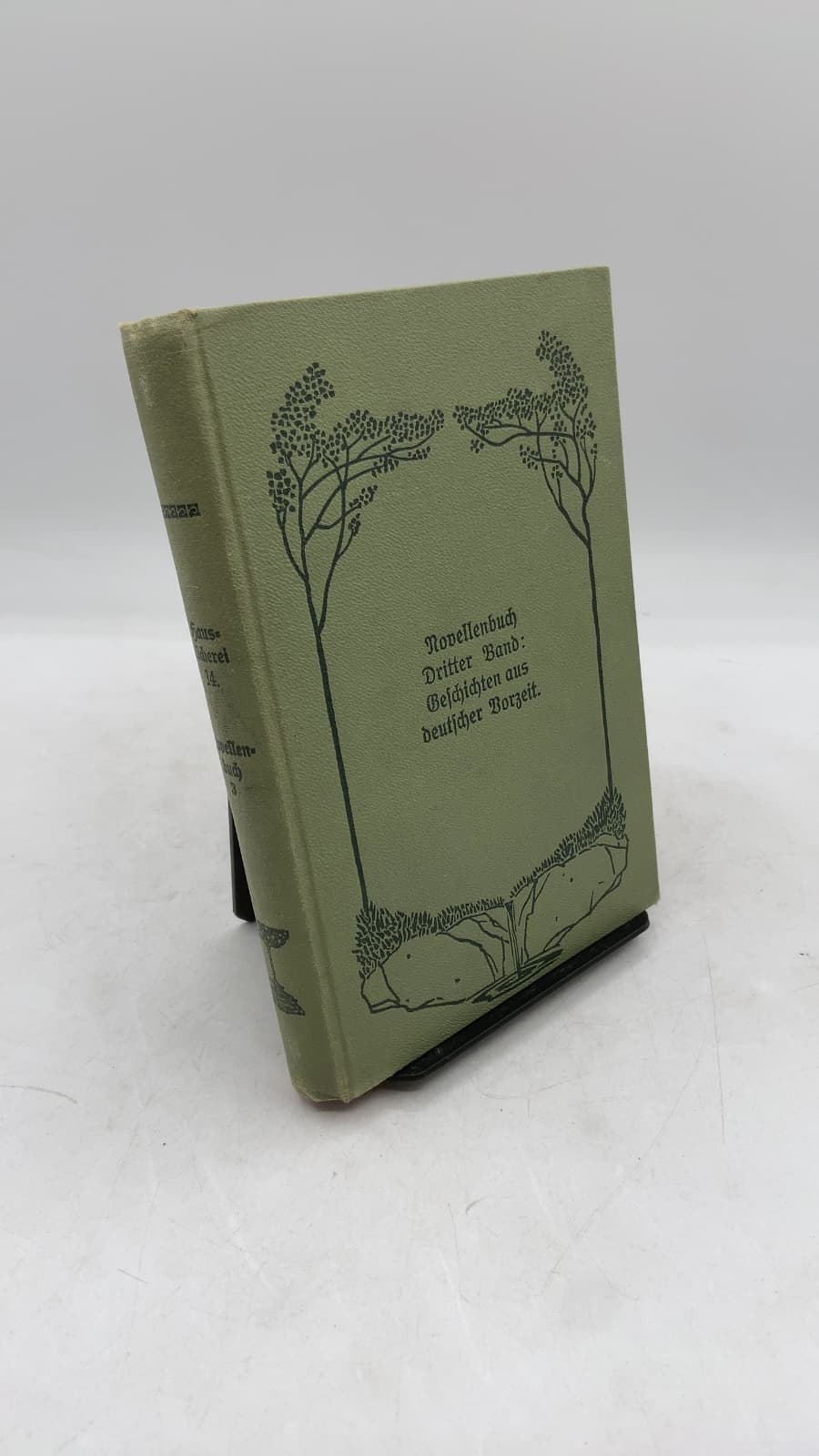 Novellenbuch Dritter Band: Geschichten aus deutscher Vorzeit by Adolf Schmitthenner, J. J. David, Wilhelm Hauff - front cover