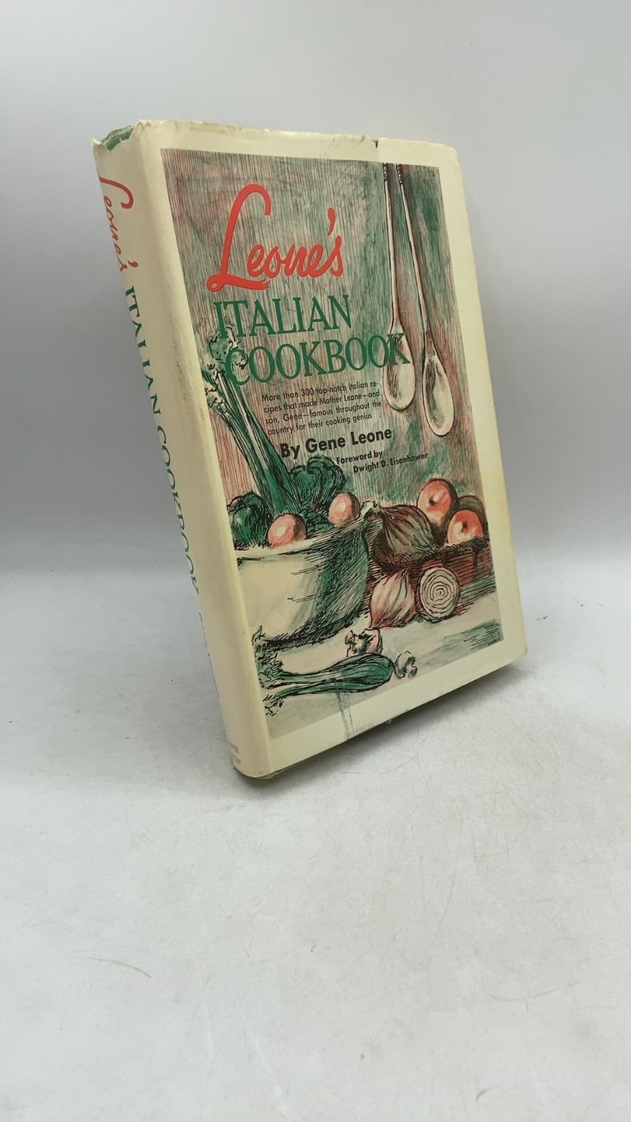 Leone's Italian Cookbook by Gene Leone - front cover