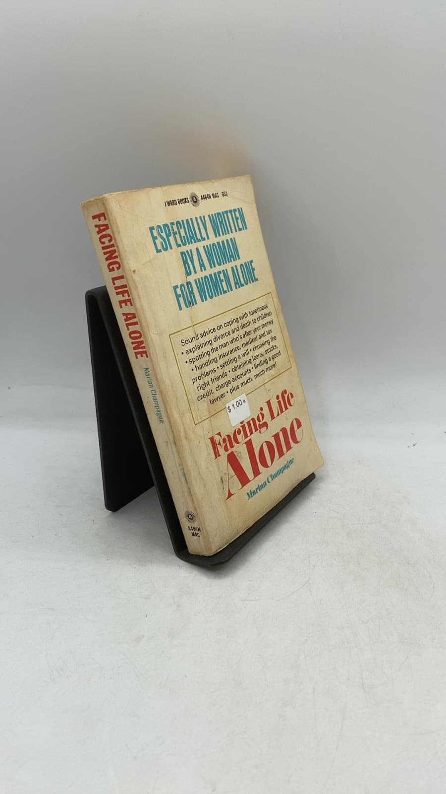 Facing Life Alone by Marian Champagne - front cover
