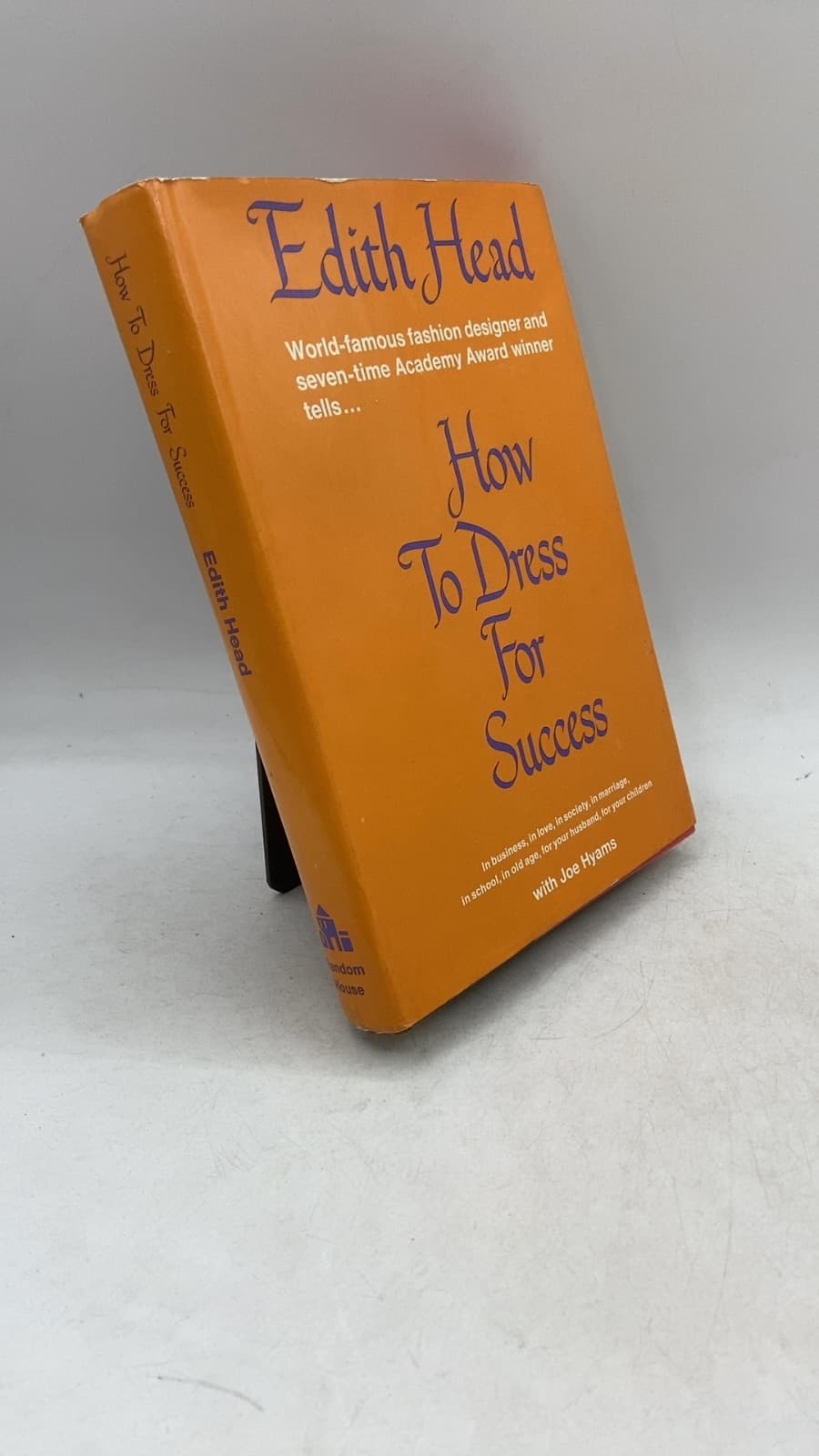 How To Dress For Success by Edith Head with Joe Hyams - front cover
