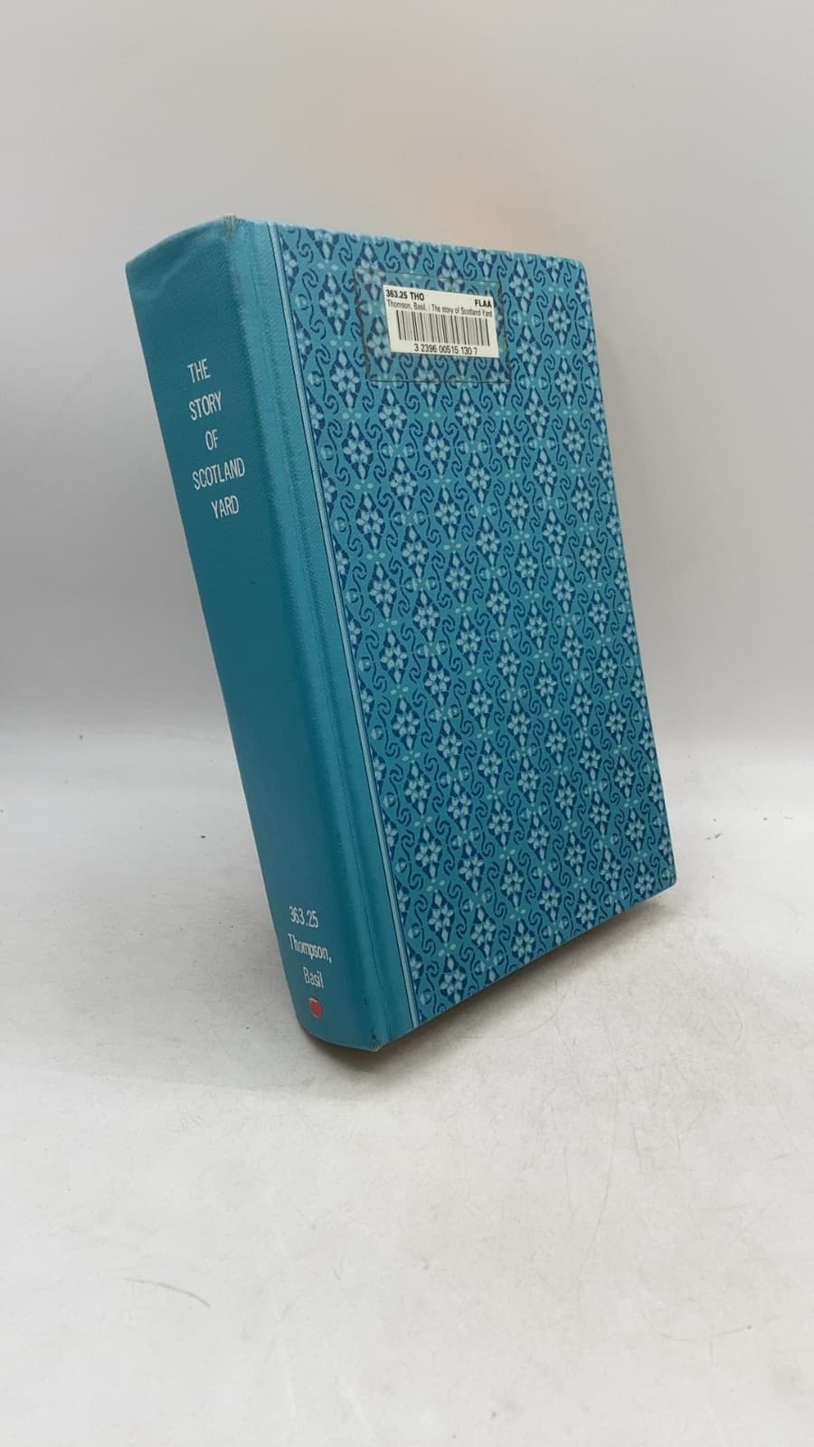 The Story of Scotland Yard by Sir Basil Thomson - front cover