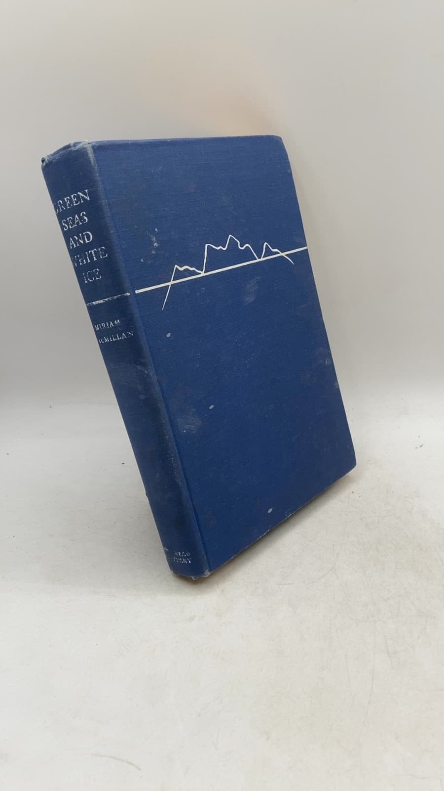 Green Seas and White Ice by Miriam MacMillan - front cover
