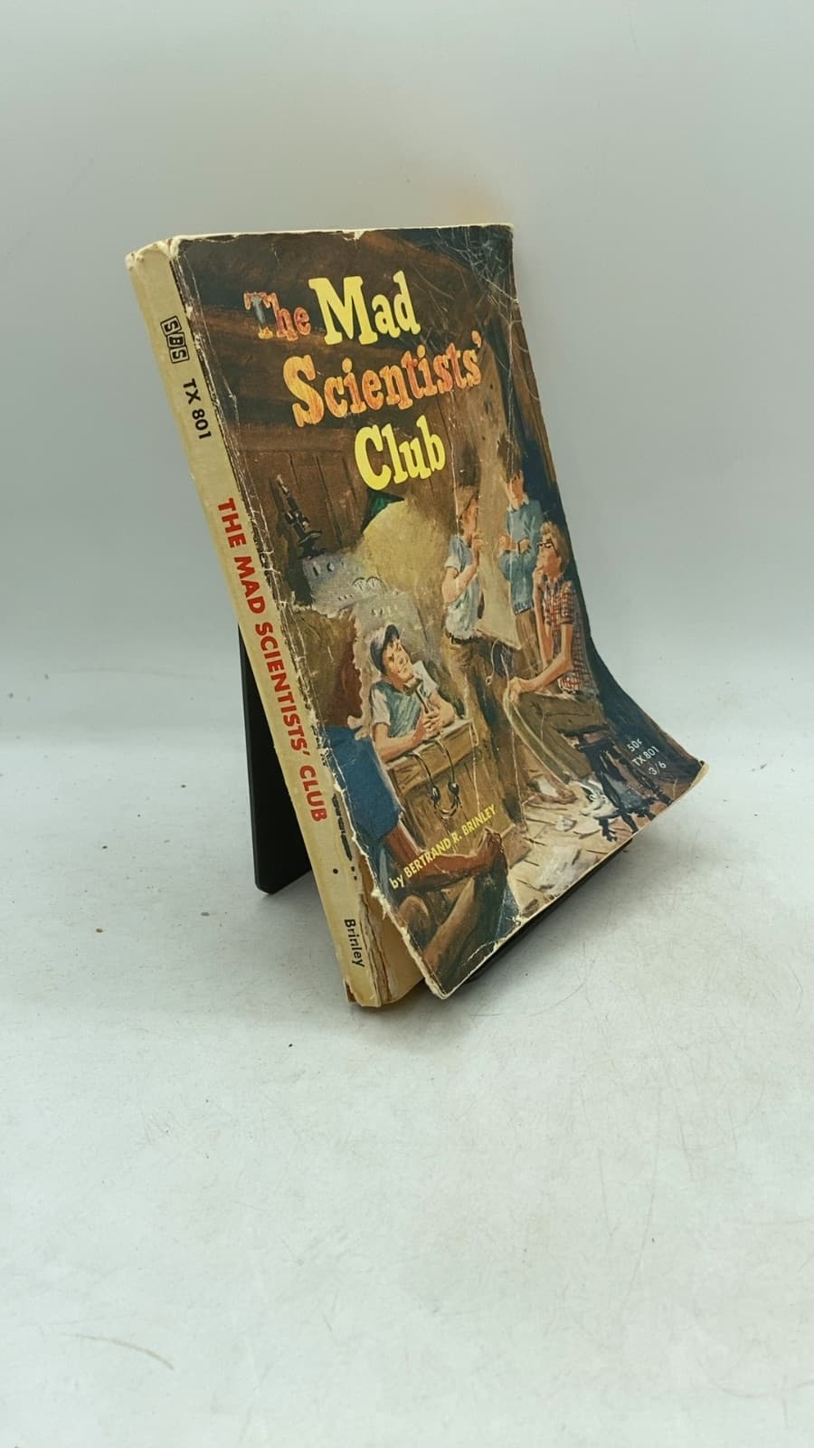 The Mad Scientists' Club by Bertrand R. Brinley - front cover