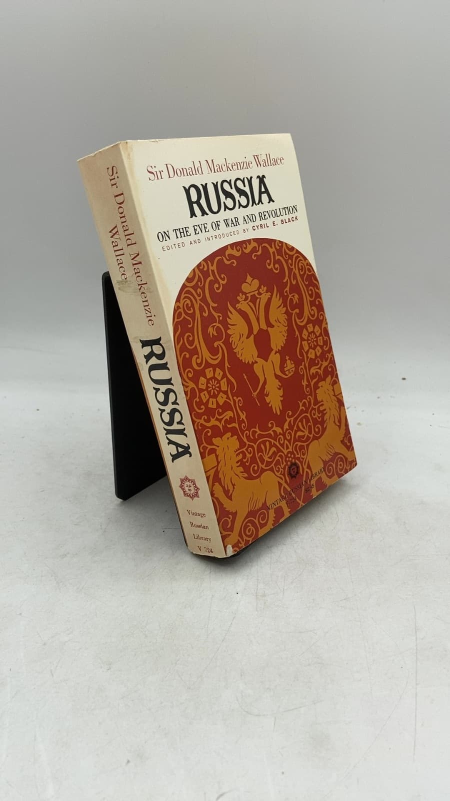 Russia: On the Eve of War and Revolution by Sir Donald Mackenzie Wallace - front cover