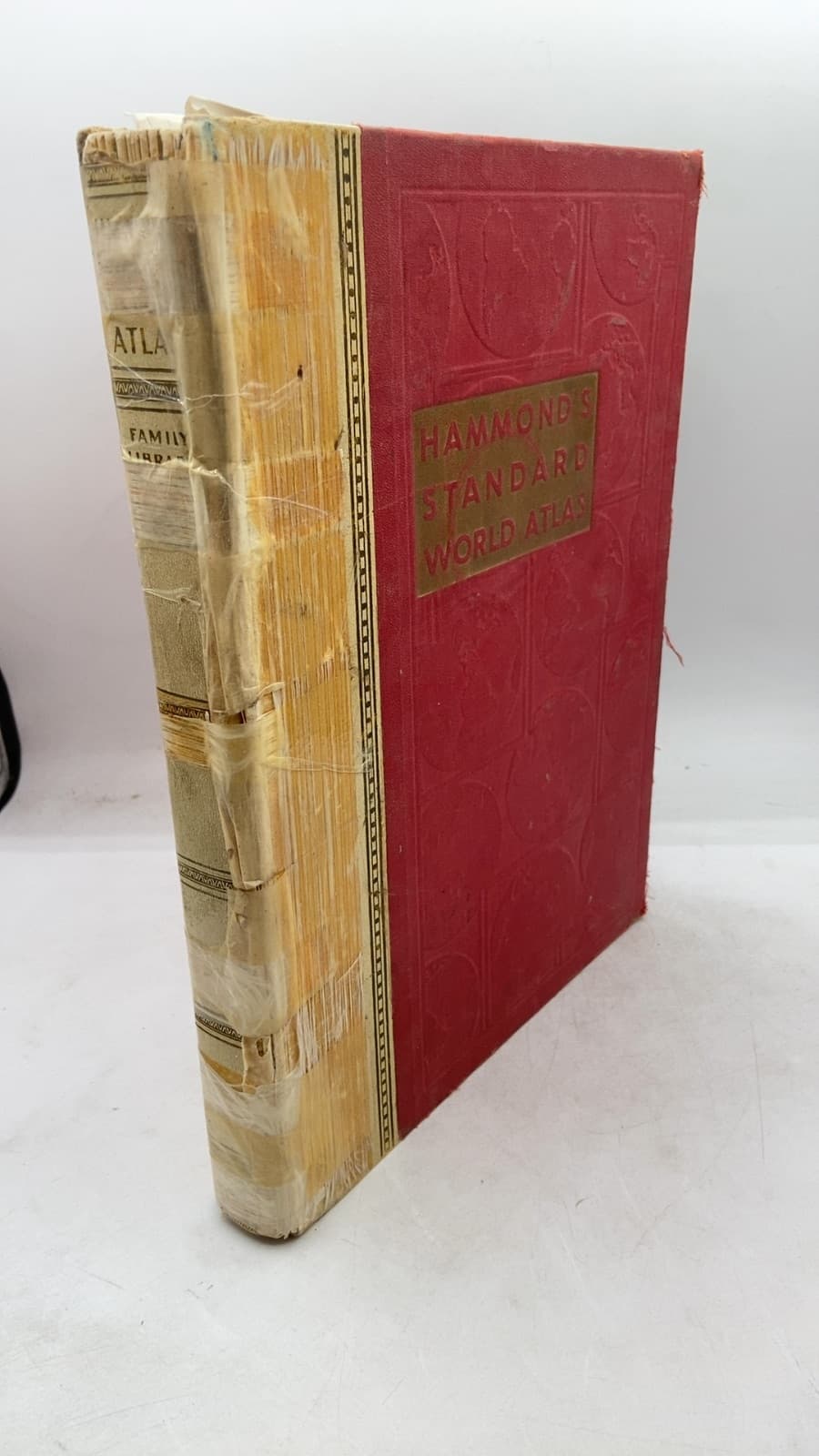 Hammond's Standard World Atlas - front cover