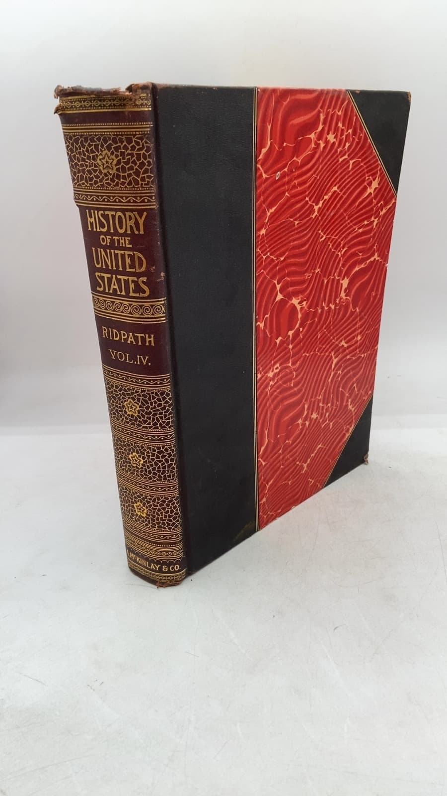 History of the United States From Aboriginal Times to the Present Day, Imperial Edition, Volume IV by John Clark Ridpath, LL.D. - front cover
