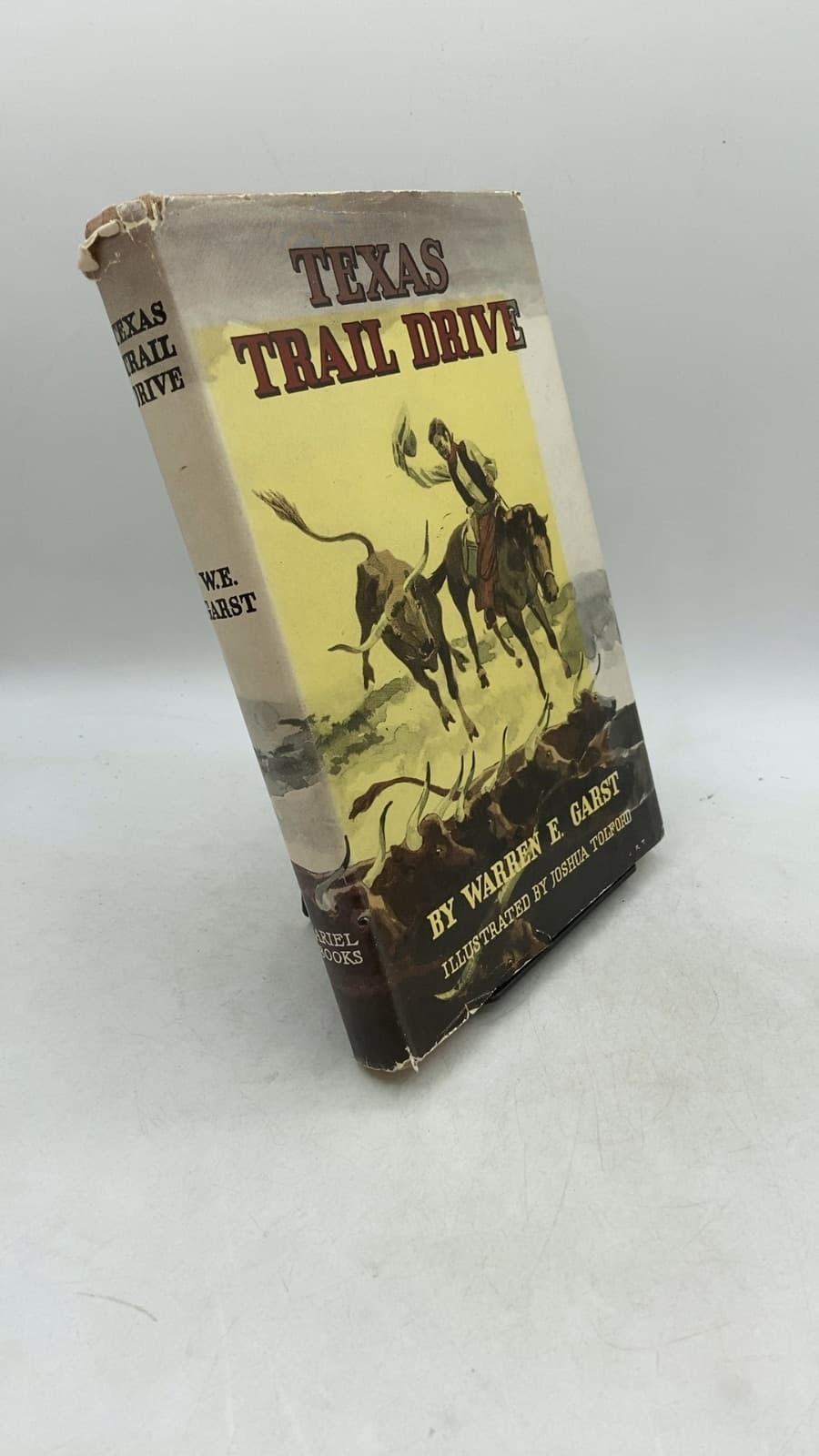 Texas Trail Drive by Warren E. Garst - front cover