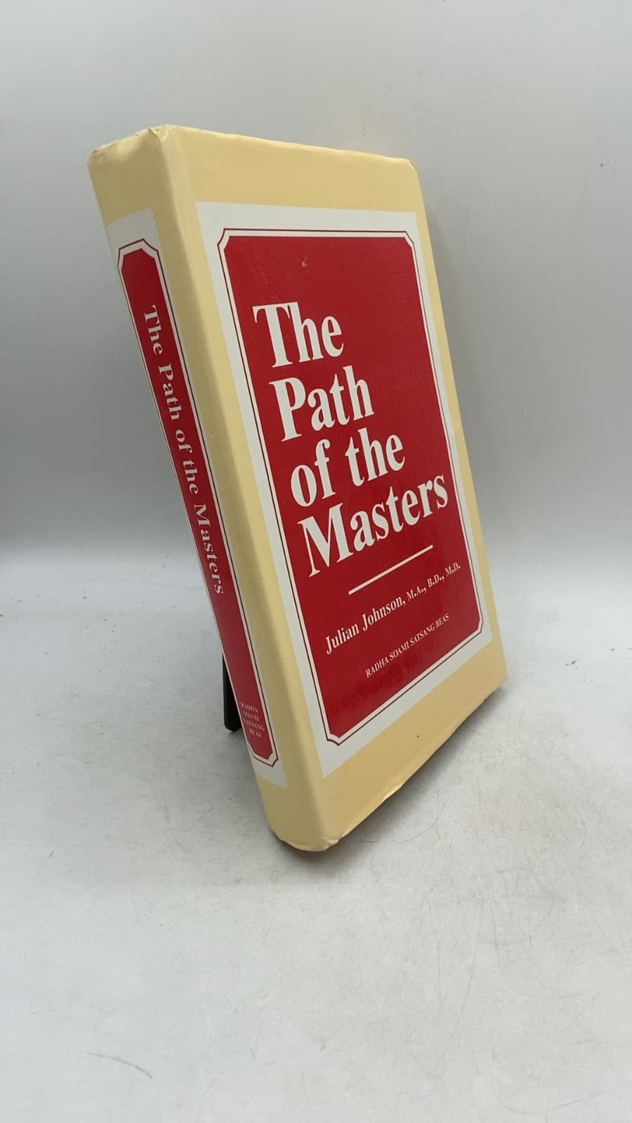 The Path of the Masters by Julian Johnson, M.A., B.D., M.D. - front cover