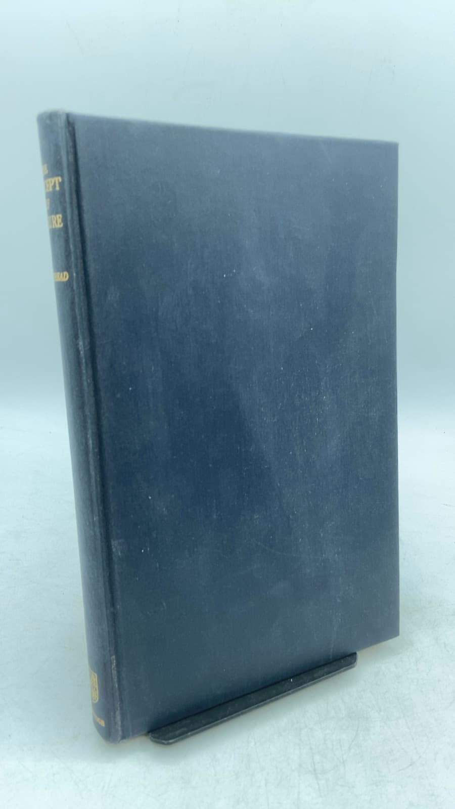 THE Concept OF Nature by Alfred North Whitehead - front cover