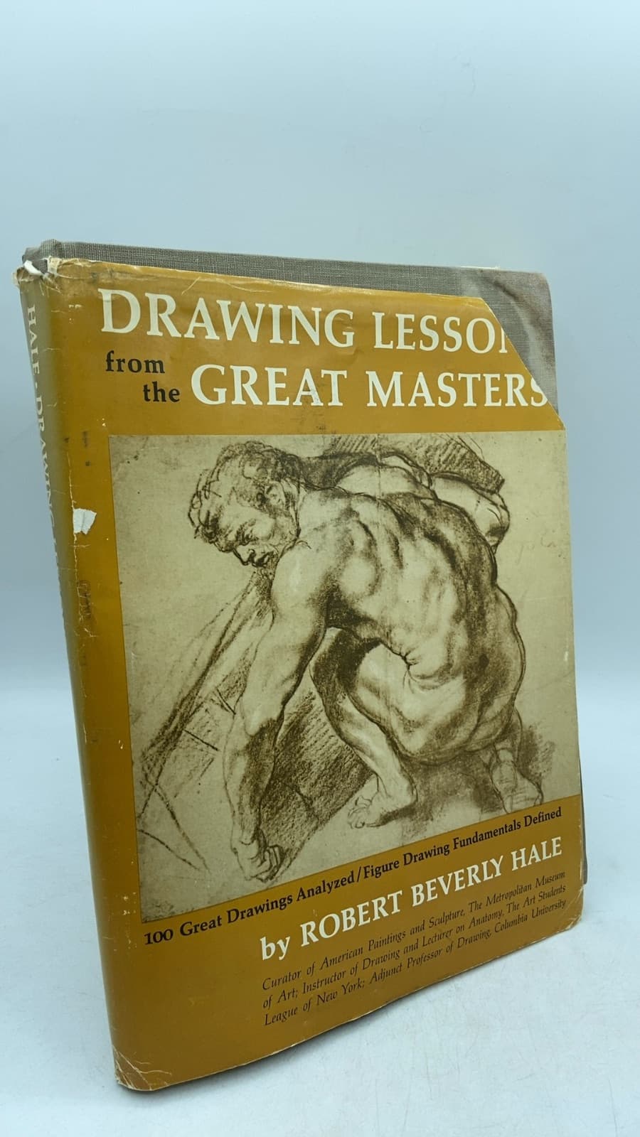 Drawing Lessons from the Great Masters by Robert Beverly Hale - front cover
