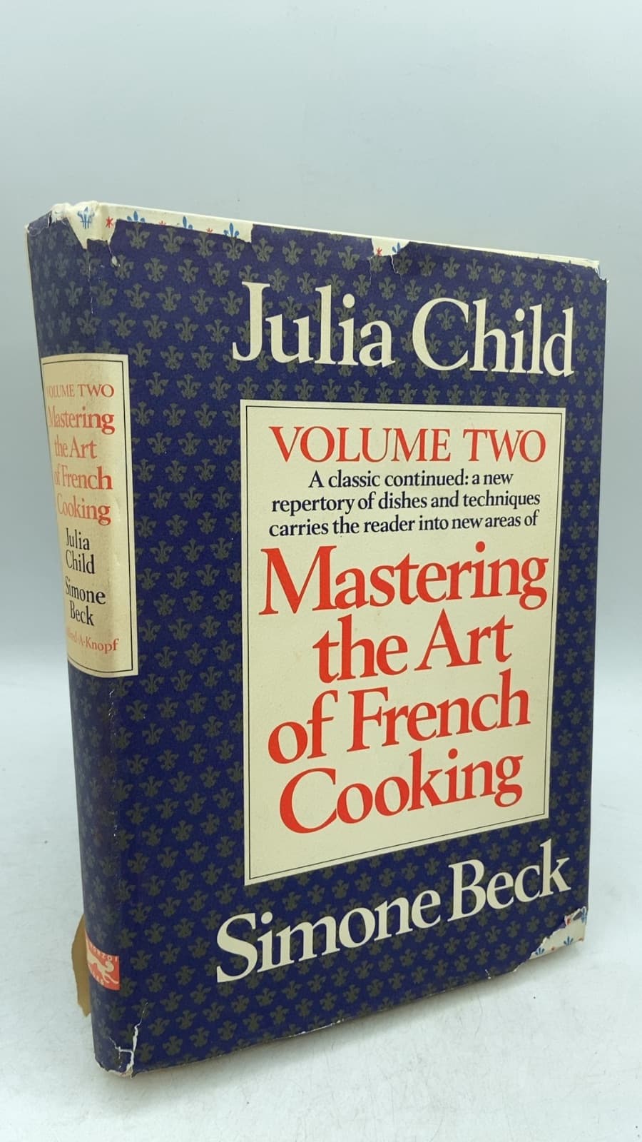 Mastering the Art of French Cooking Volume Two by Julia Child and Simone Beck - front cover