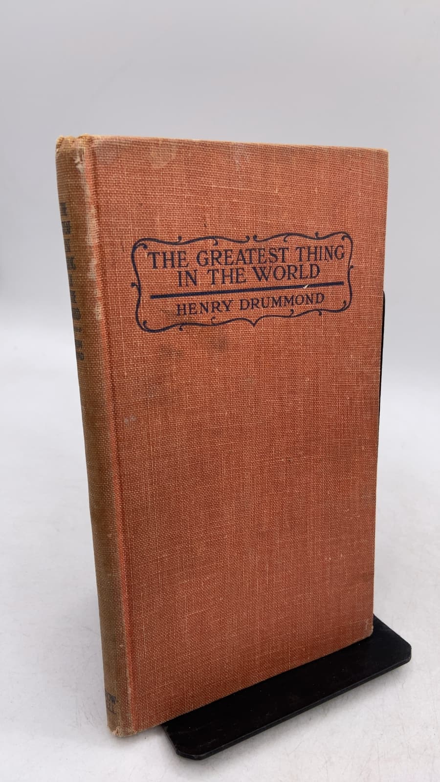 The Greatest Thing in the World by Henry Drummond - front cover