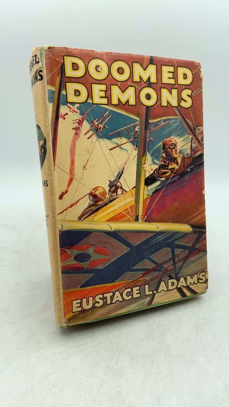 Doomed Demons by Eustace L. Adams - front cover