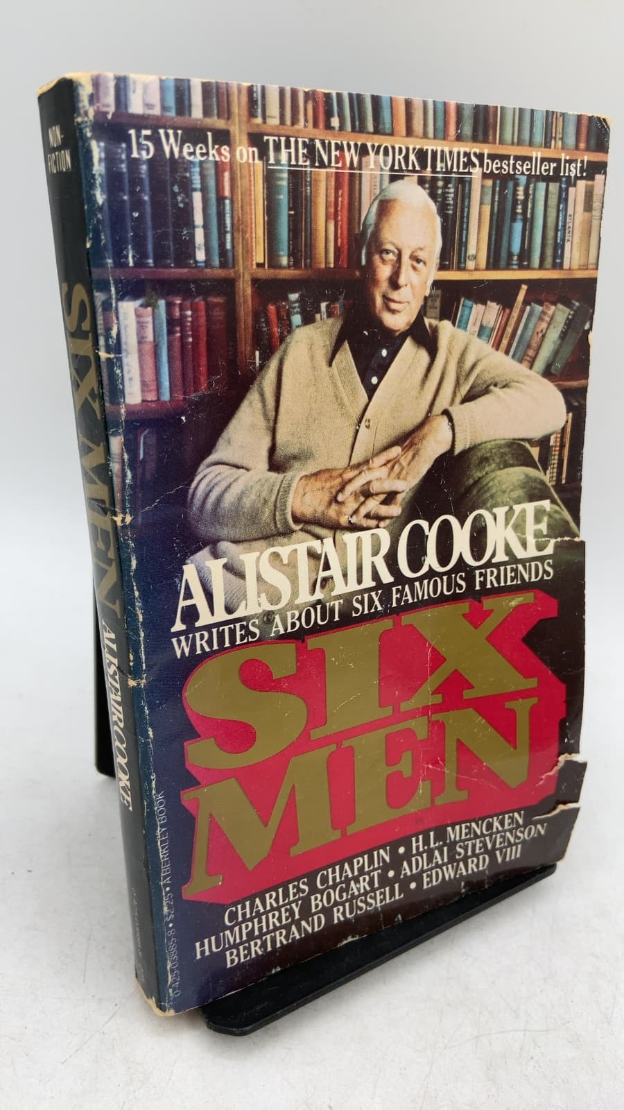 Six Men by Alistair Cooke - front cover