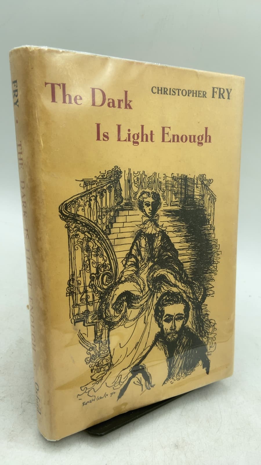 The Dark Is Light Enough by Christopher Fry - front cover