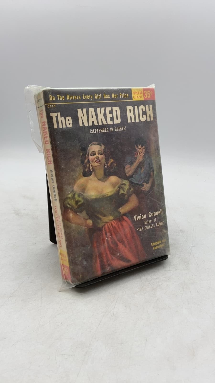 The Naked Rich (September in Quinze) by Vivian Connell - front cover