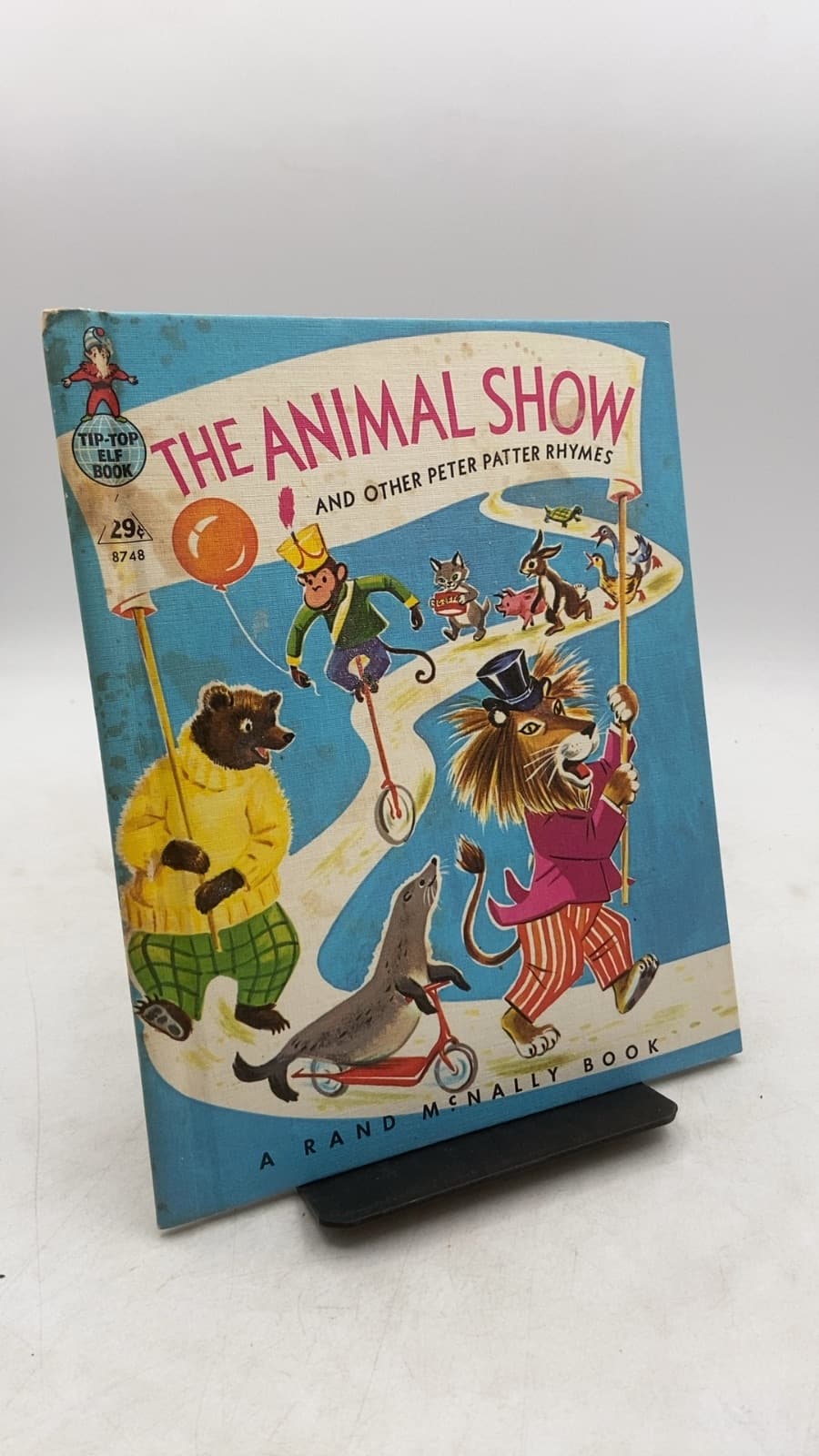 The Animal Show and Other Peter Patter Rhymes by Leroy F. Jackson - front cover